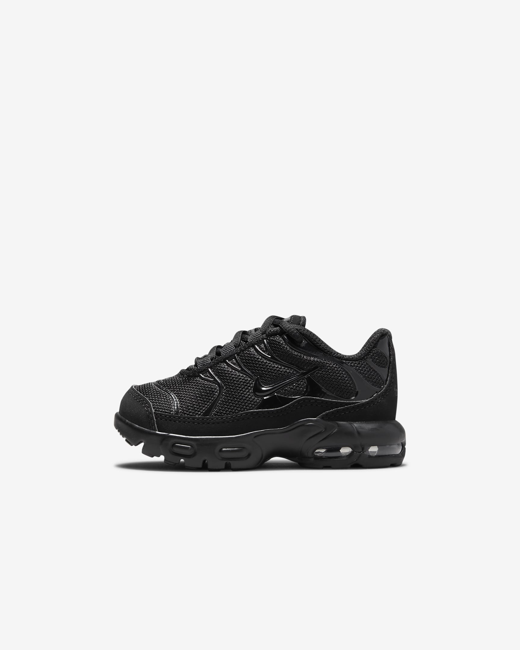 Nike Air Max Plus Schoenen voor baby's/peuters - Zwart/Dark Grey/Zwart