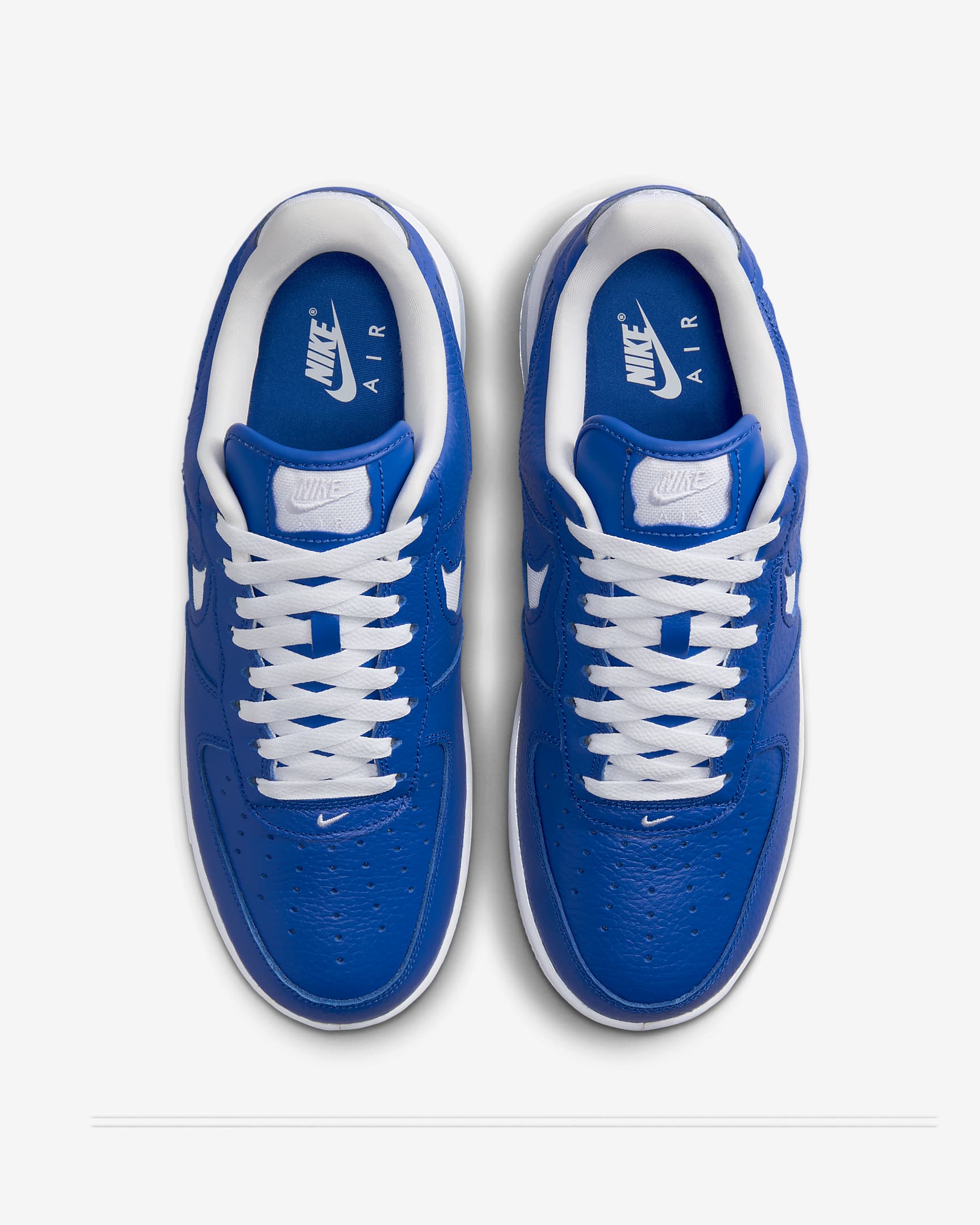 Buty męskie Nike Air Force 1 Low EVO - Team Royal/Aquarius Blue/Gum Yellow/Biel