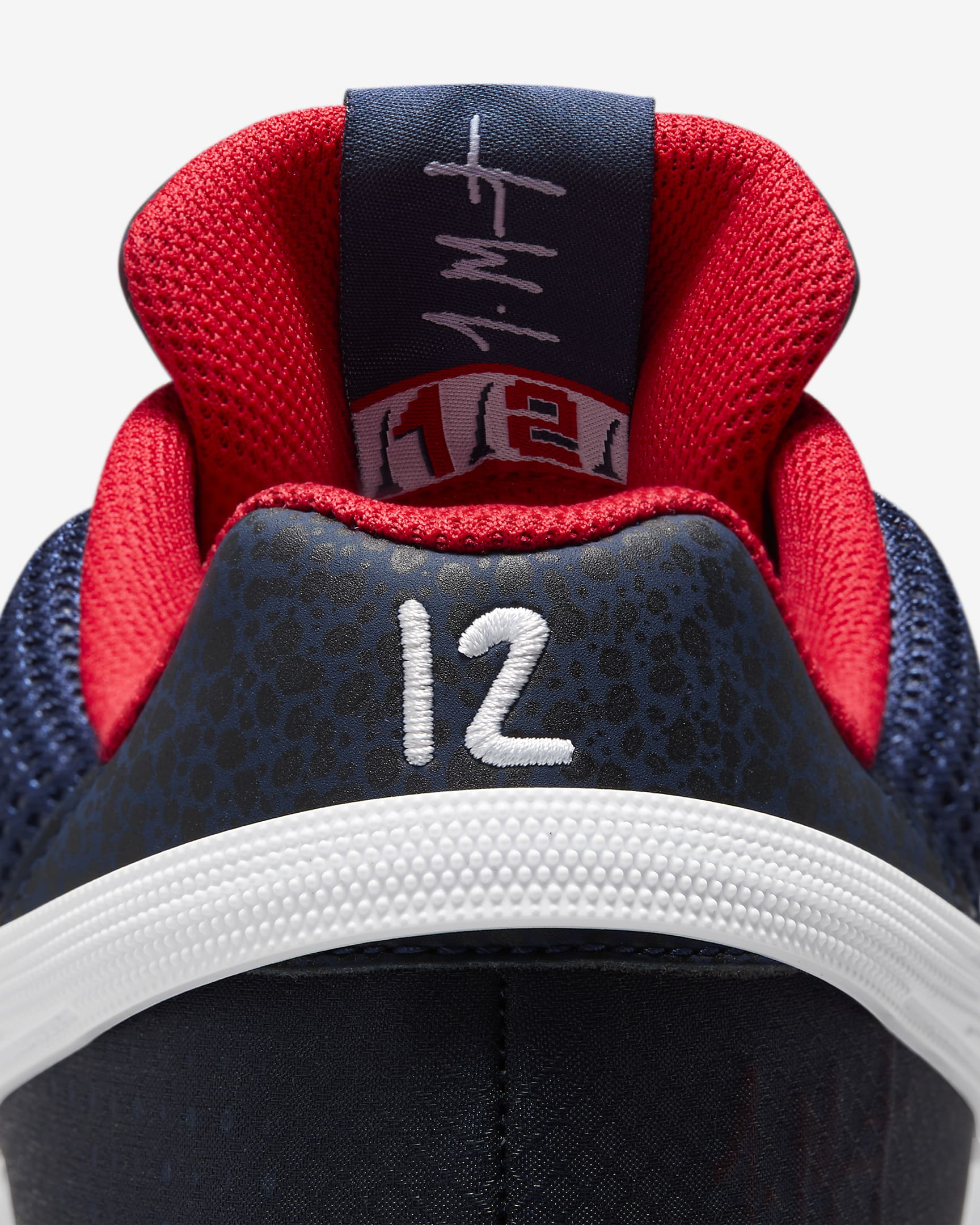 Ja 1 Basketballschuh - Midnight Navy/University Red/Weiß