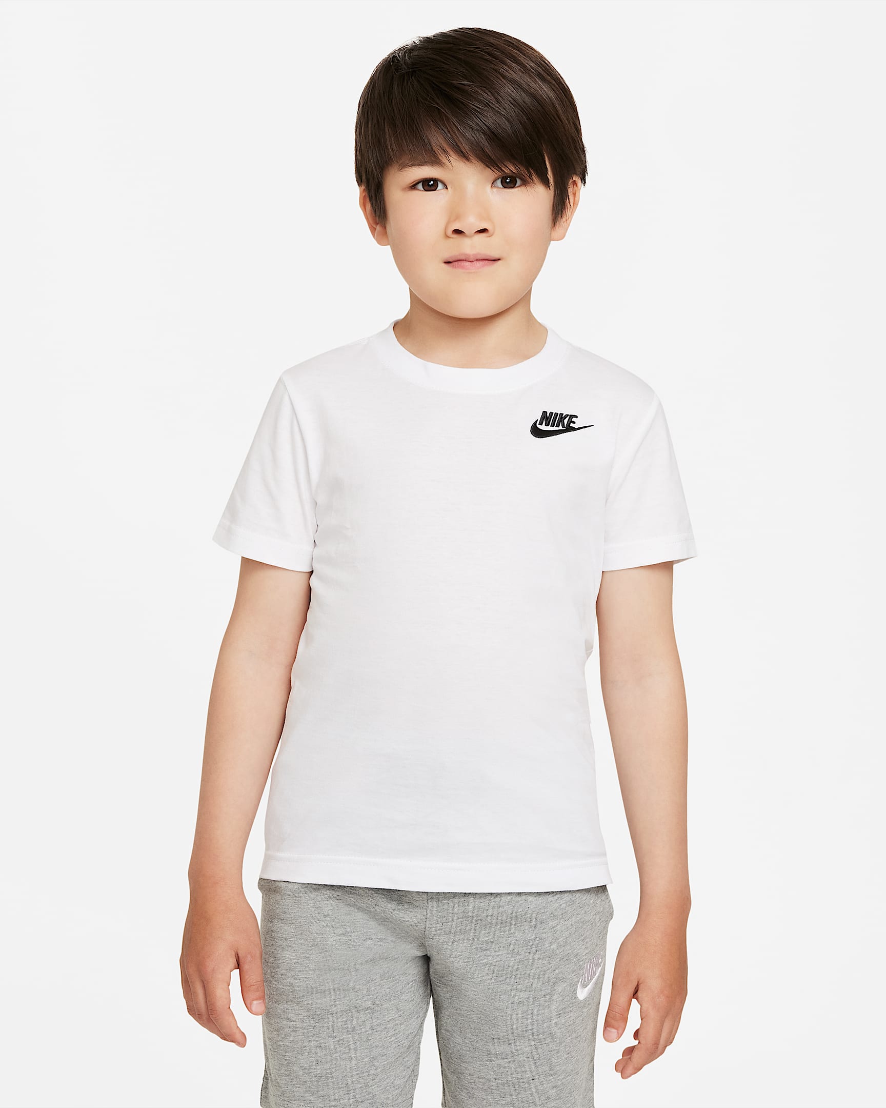 Nike Sportswear Little Kids' T-Shirt - White