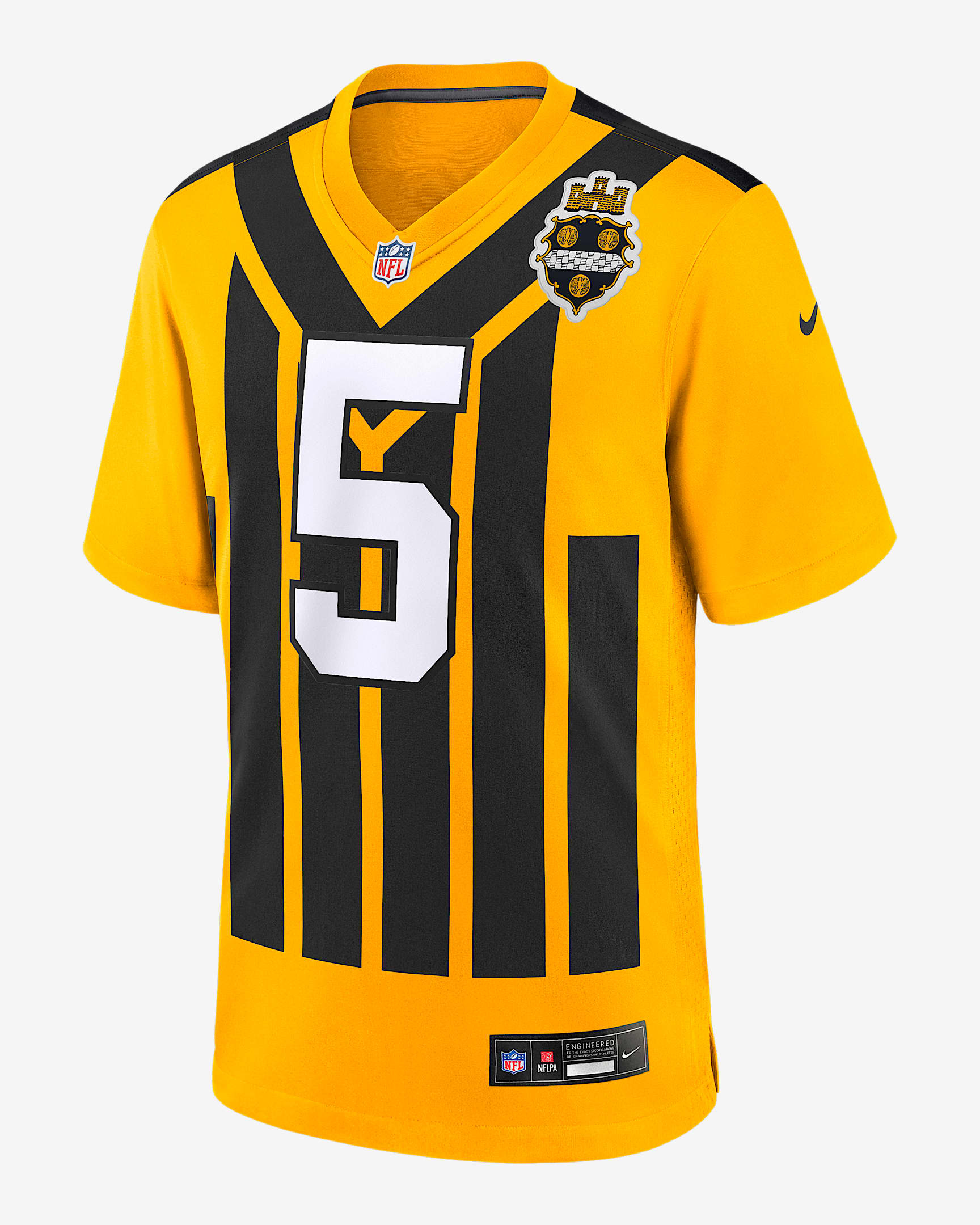 Jalen Ramsey Pittsburgh Steelers Men's Nike NFL Game Jersey - Gold