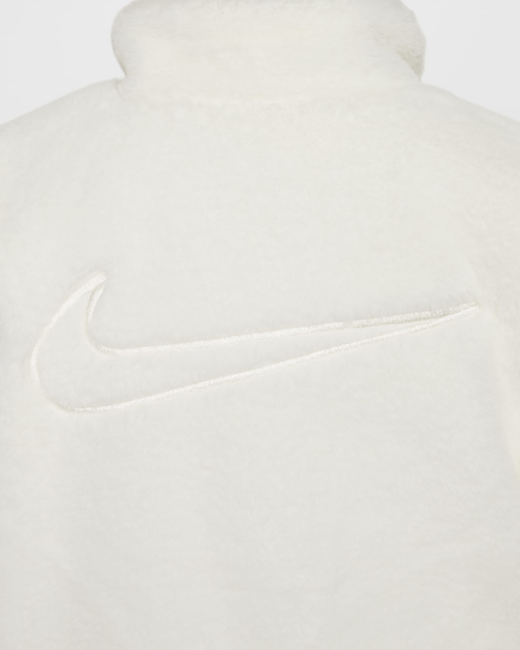 Nike Little Kids' Faux Fur Jacket - Sail