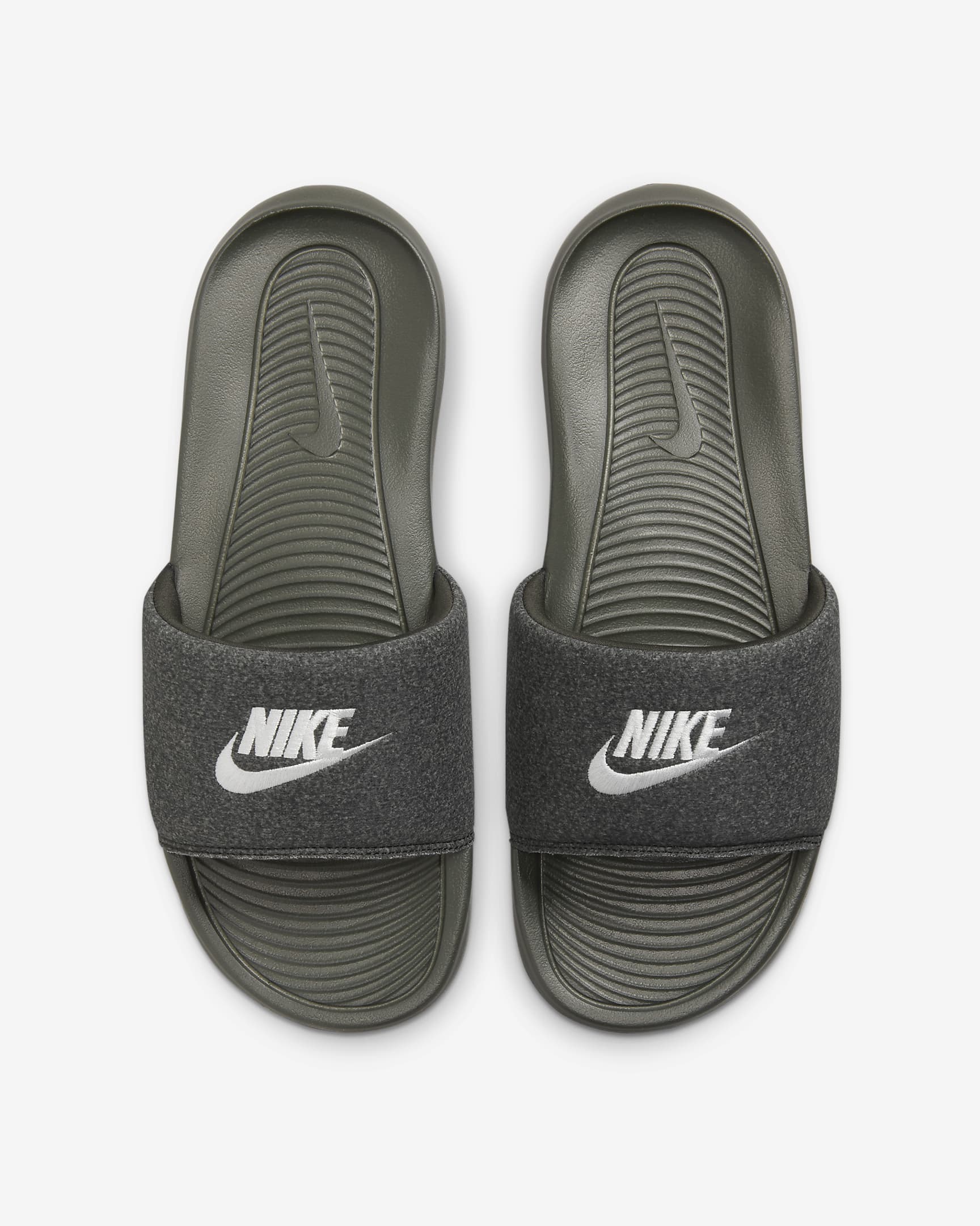 Nike Victori One Men's Slide - Sequoia/Sequoia/Summit White