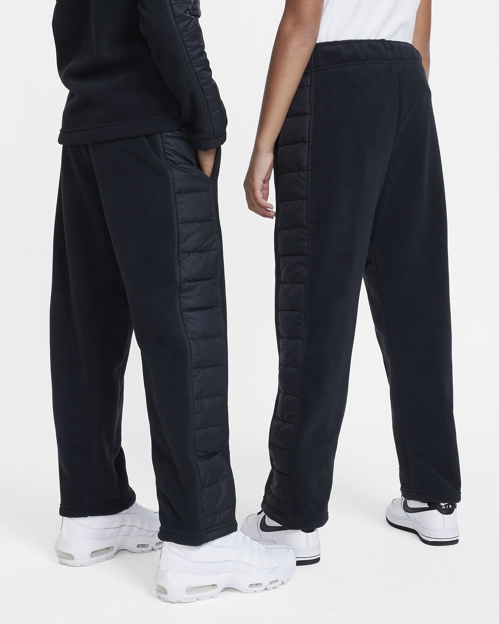 Nike Air Winterized Big Kids' Pants - Black/White