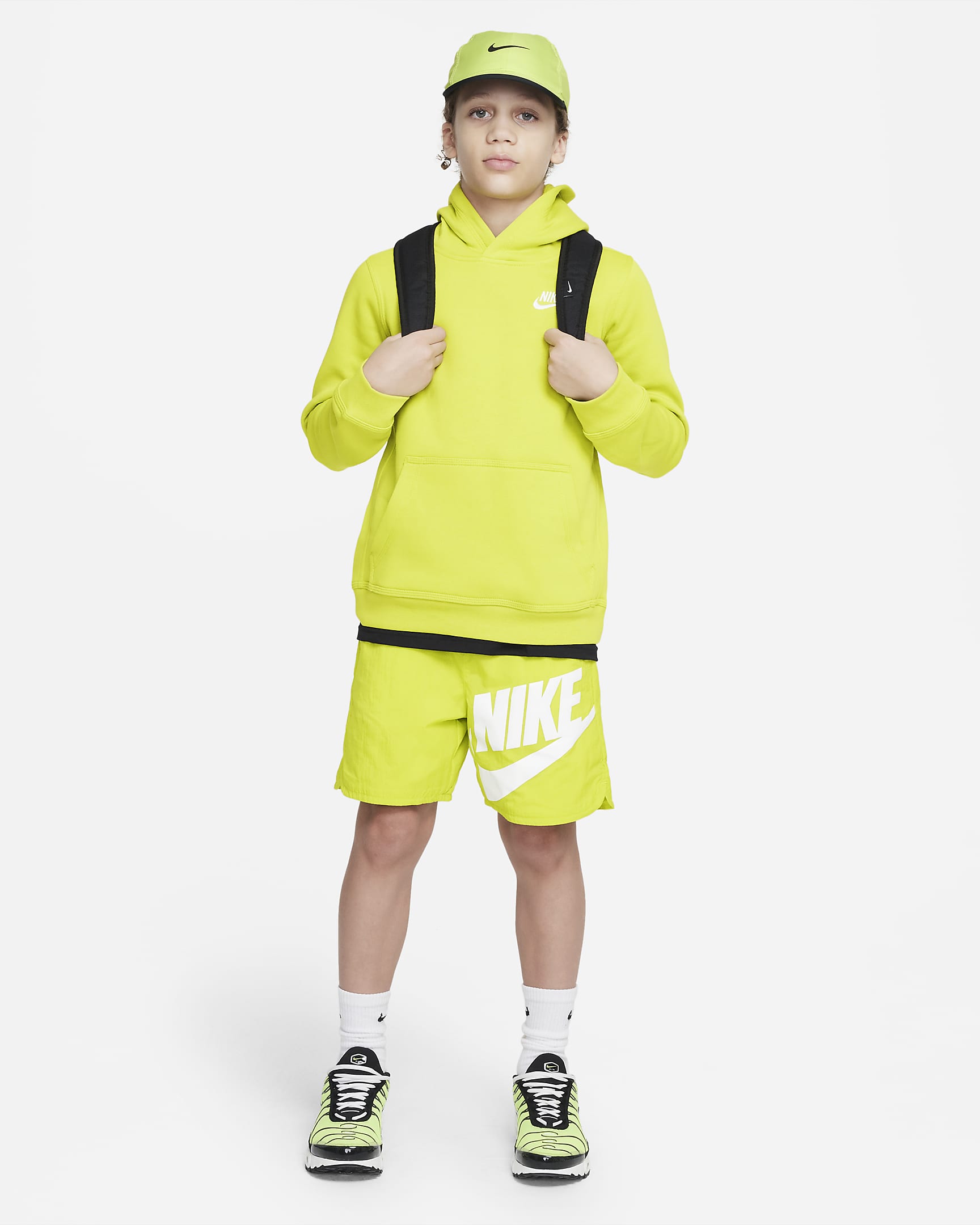 Nike Sportswear Club Big Kids' Pullover Hoodie. Nike.com