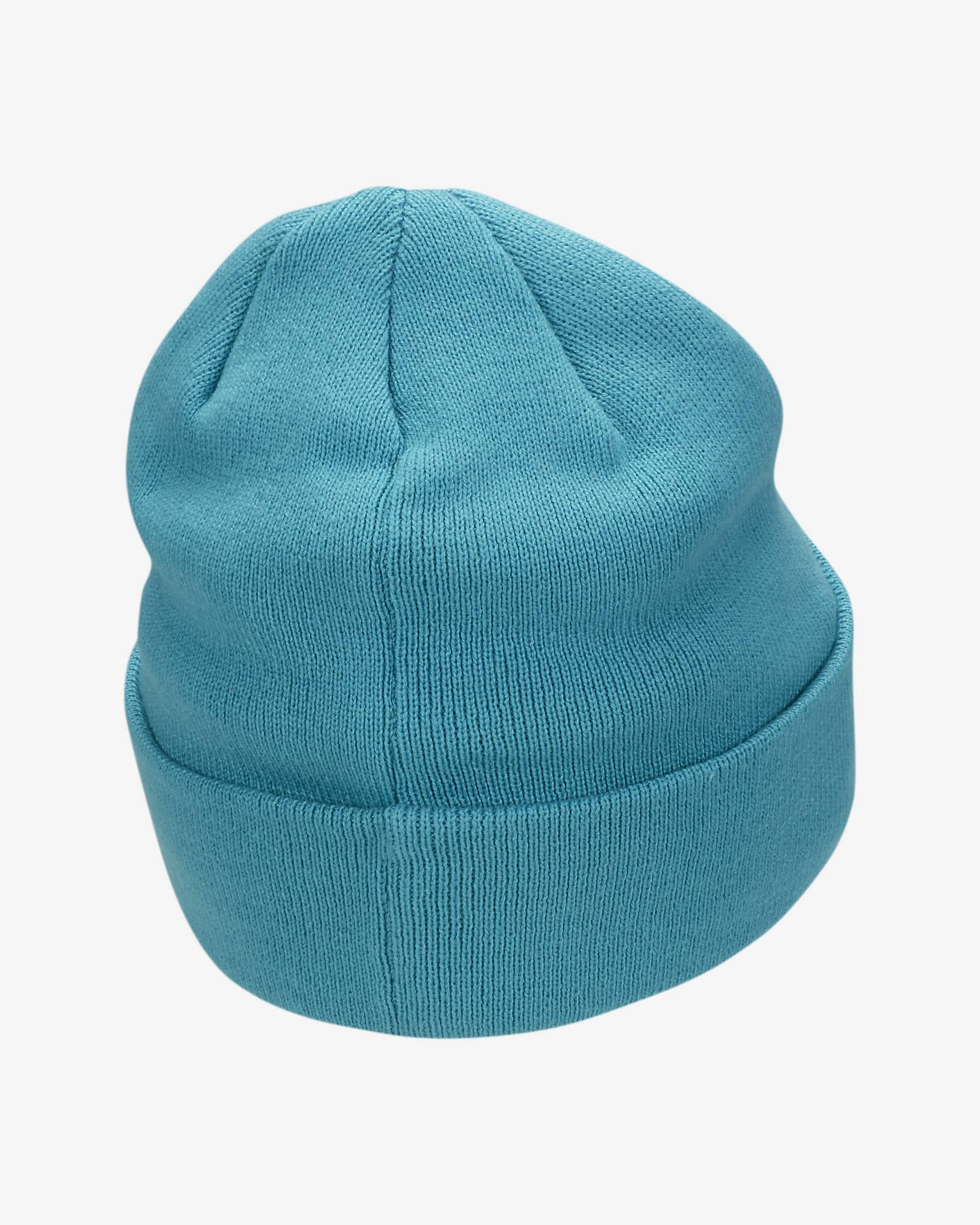 Gorro Swoosh para niños Nike Peak - Nébula azul verdoso/Blanco