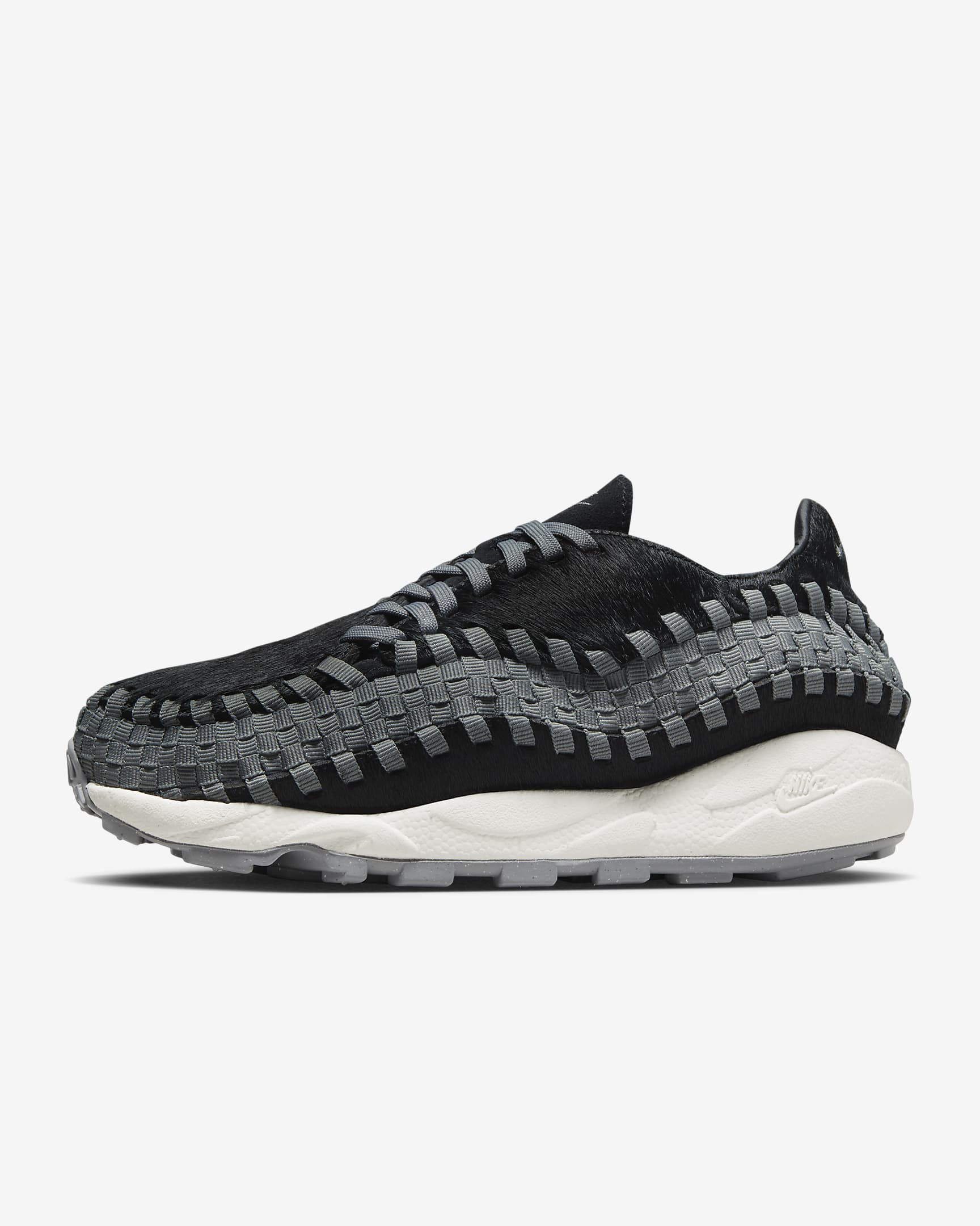 Nike Air Footscape Woven Women's Shoes - Black/Sail/Smoke Grey