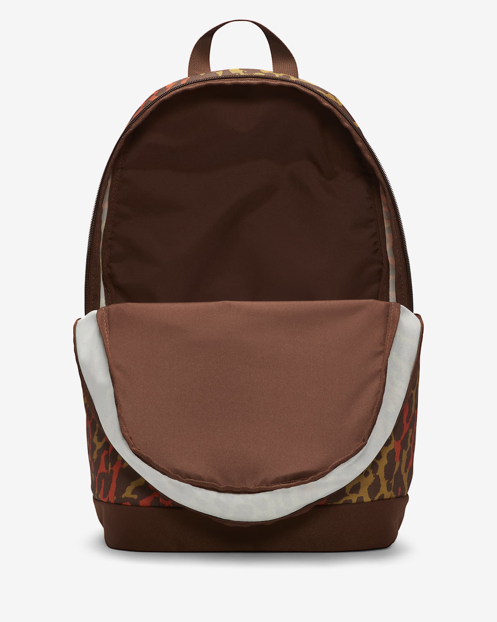 Nike Backpack (21L) - Cacao Wow/Cacao Wow/Orange