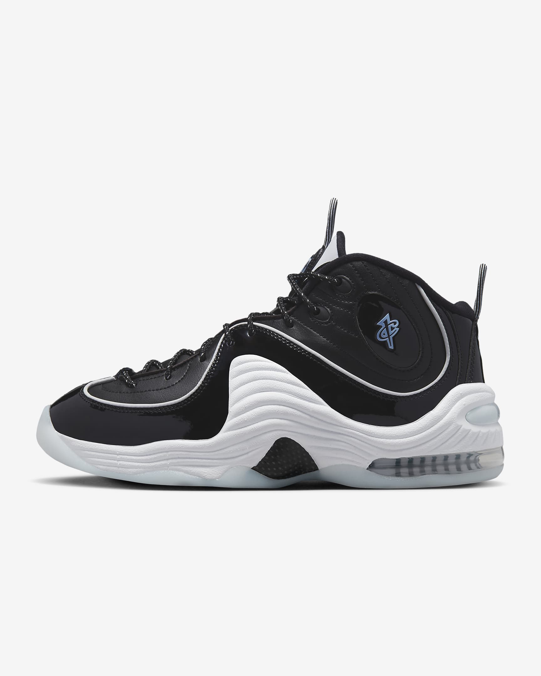 Nike Air Penny 2 Men's Shoes - Black/White/Football Grey/Multi-Color