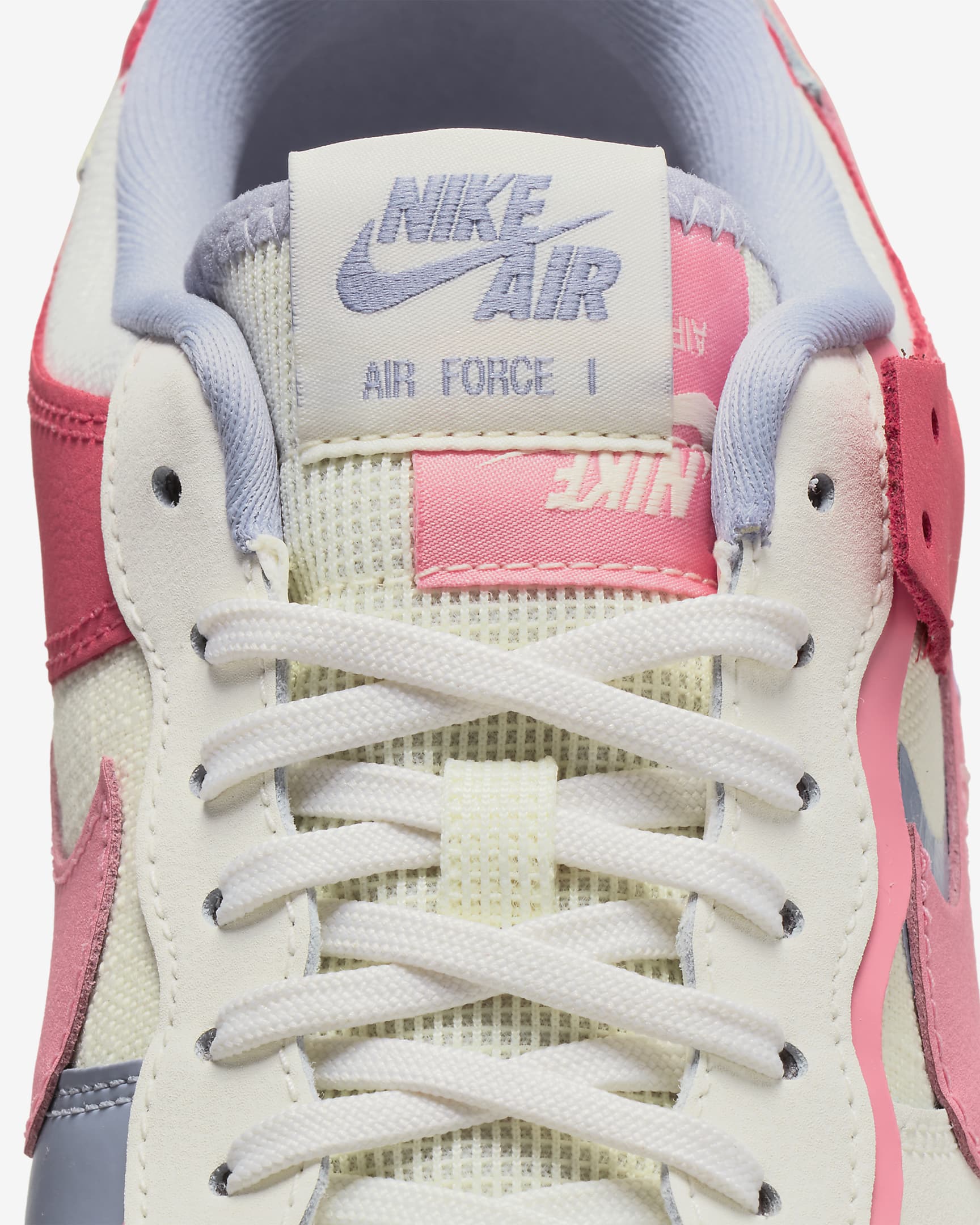 Nike Air Force 1 Shadow Women's Shoes - Sail/Sea Coral/Indigo Haze/Coral Chalk