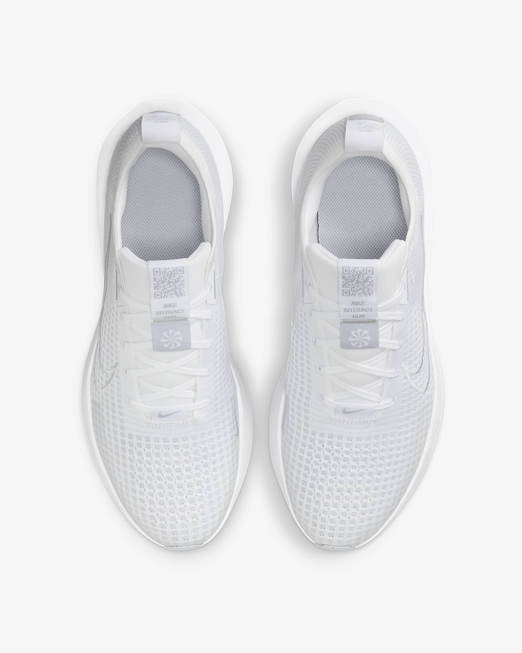 Tenis de correr en pavimento para hombre Nike Interact Run - Blanco/Gris lobo/Platino puro