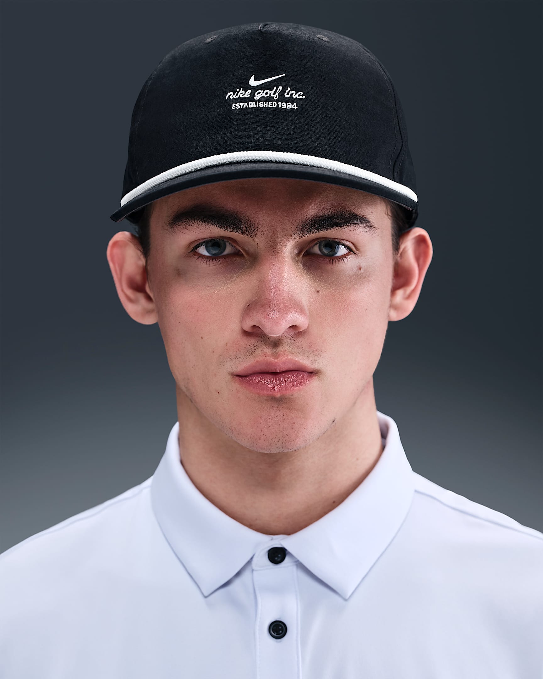 Gorra de entrenamiento Nike Pro - Negro/Antracita/Blanco