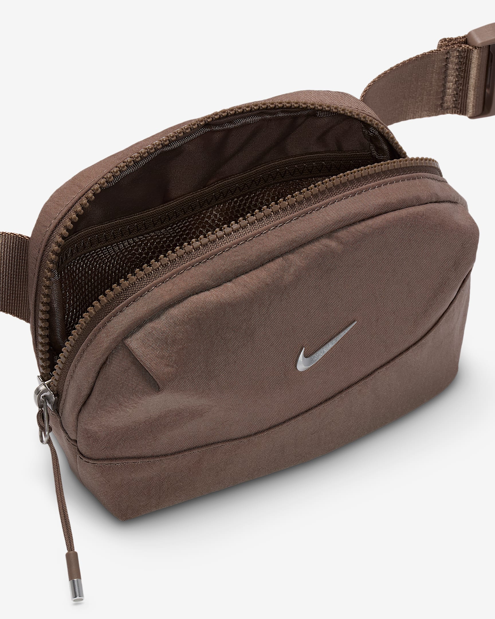 Nike Aura Cross-Body Bag (2L) - Mink Brown/Mink Brown/Matte Silver