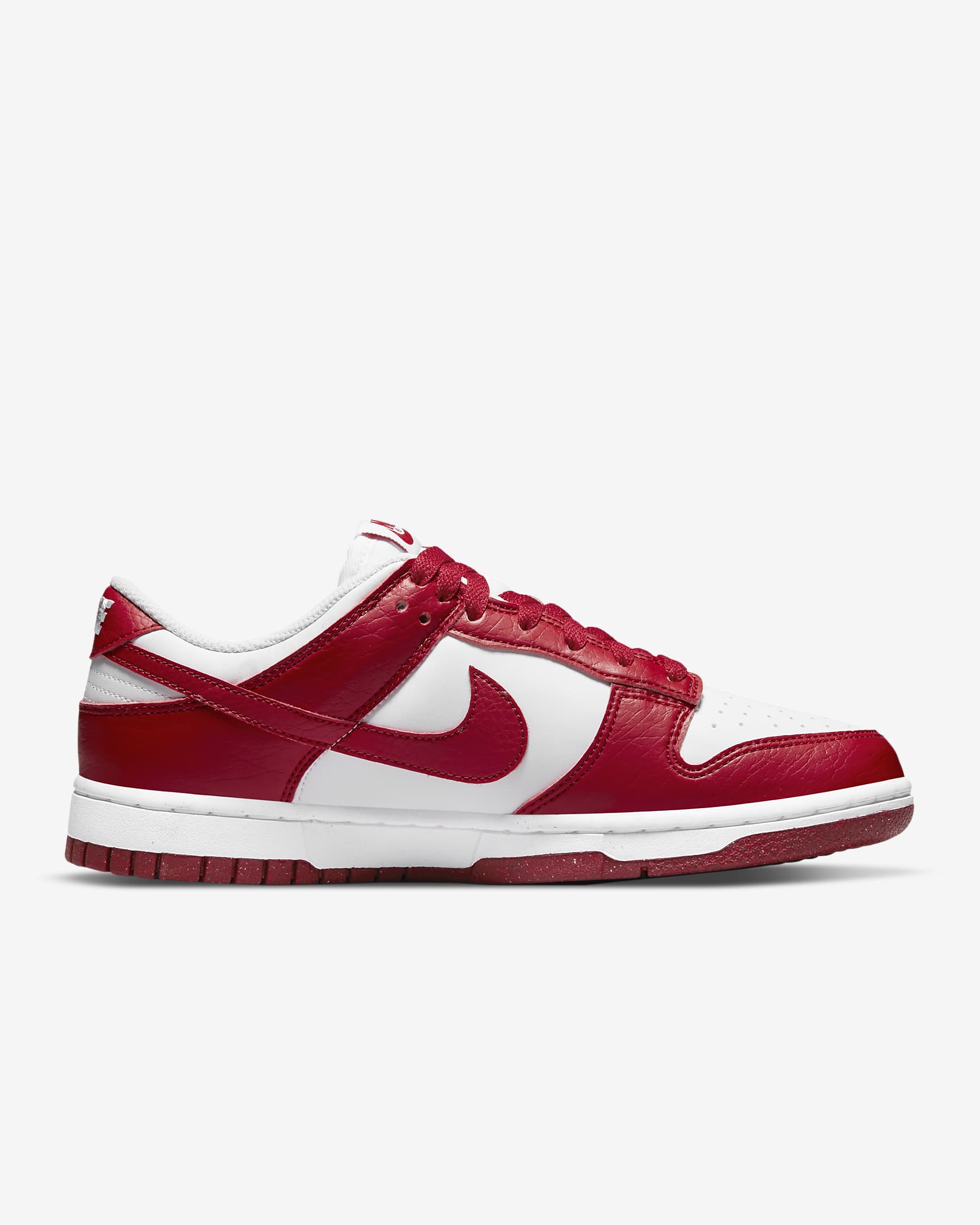 Sapatilhas Nike Dunk Low Next Nature para mulher - Branco/Vermelho Gym