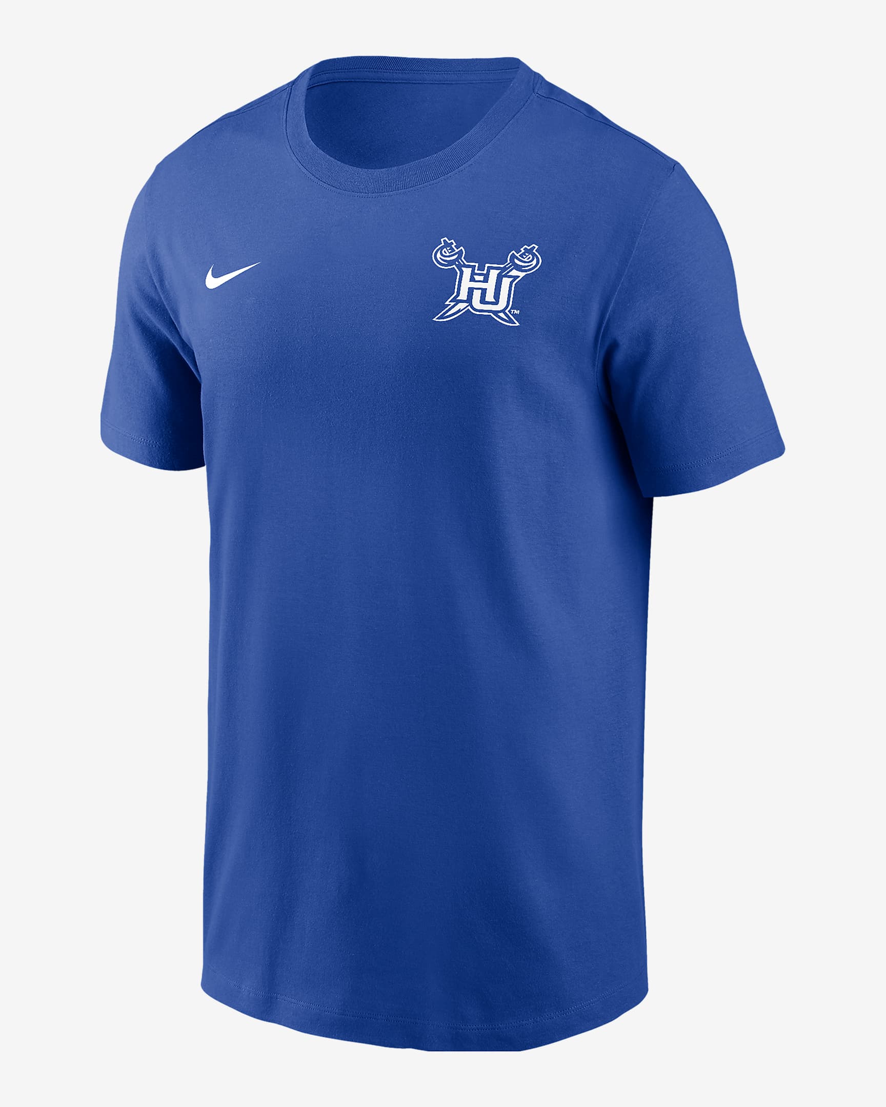 Hampton Men's Nike College T-Shirt - Game Royal