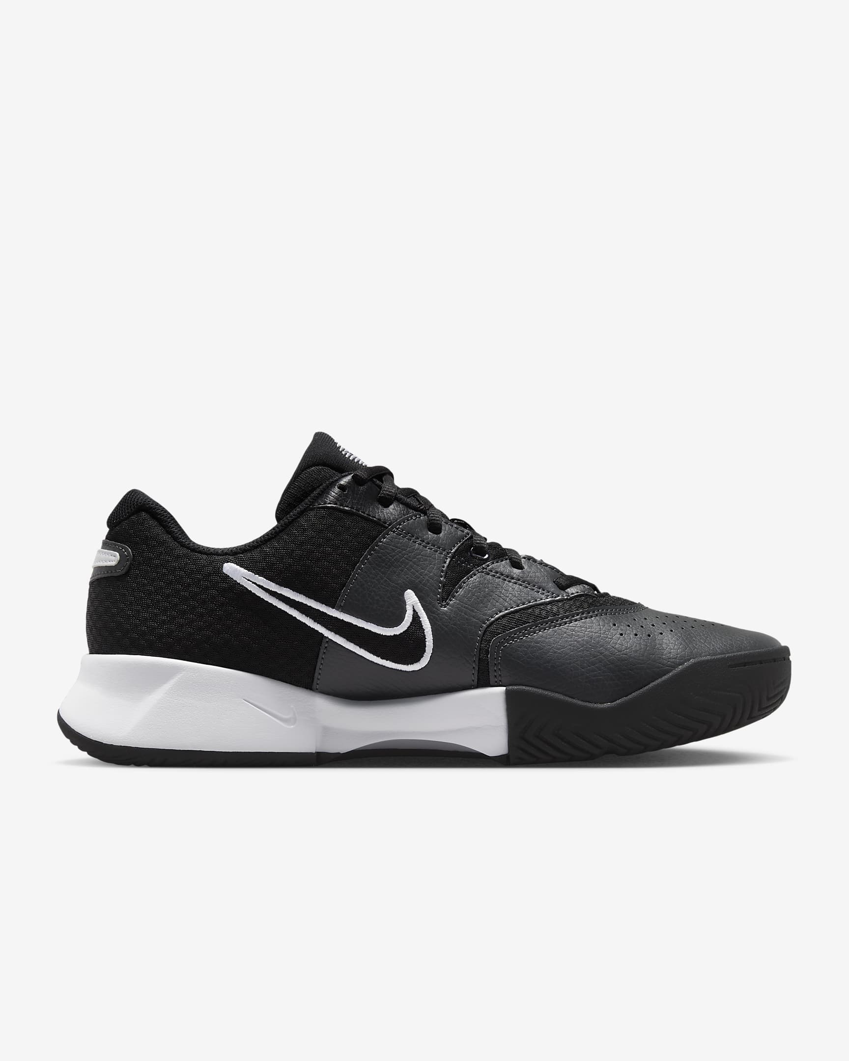 NikeCourt Lite 4 Men's Tennis Shoes - Black/Anthracite/White