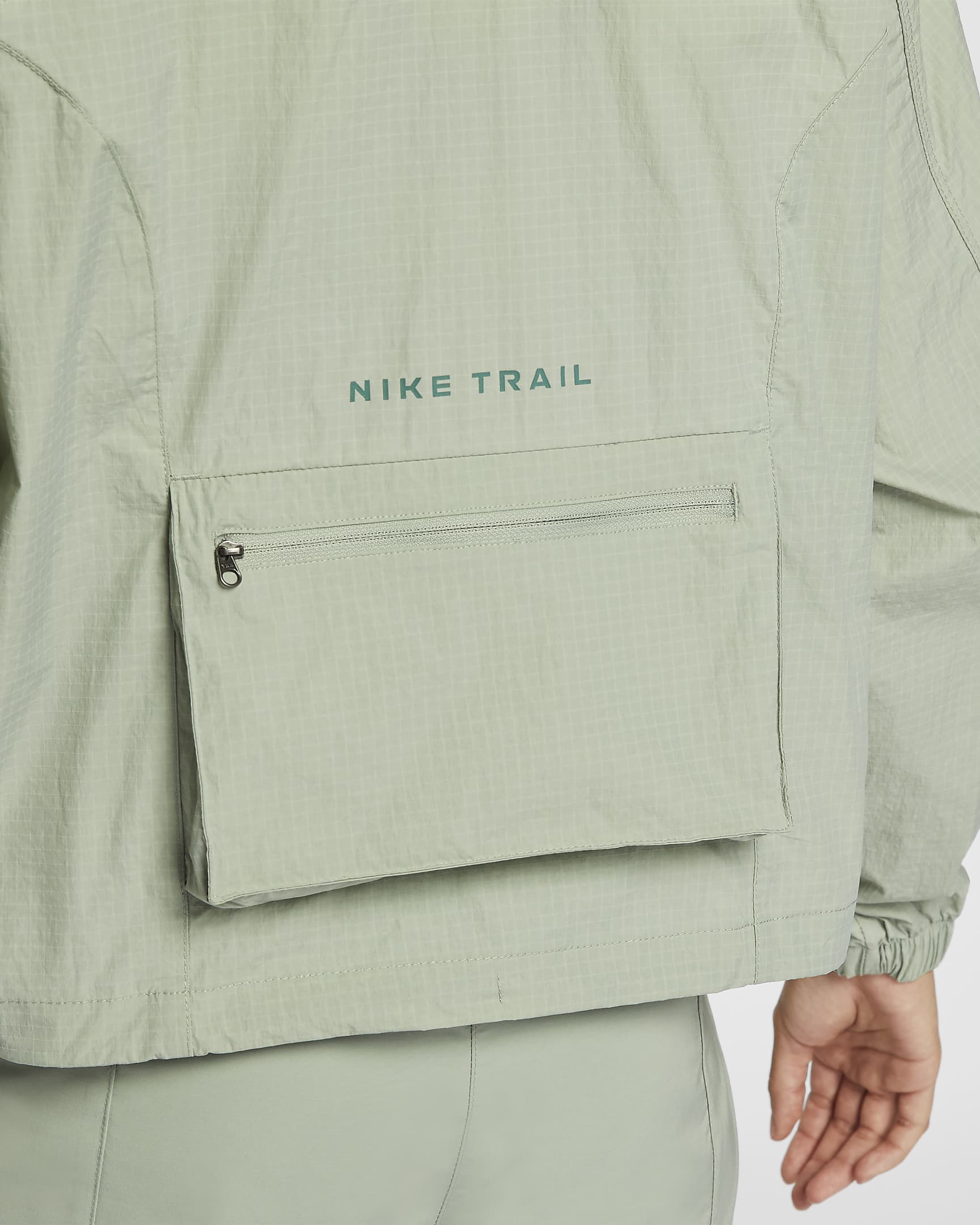 Nike Trail Women's Repel UV Running Jacket - Jade Horizon/Bicoastal