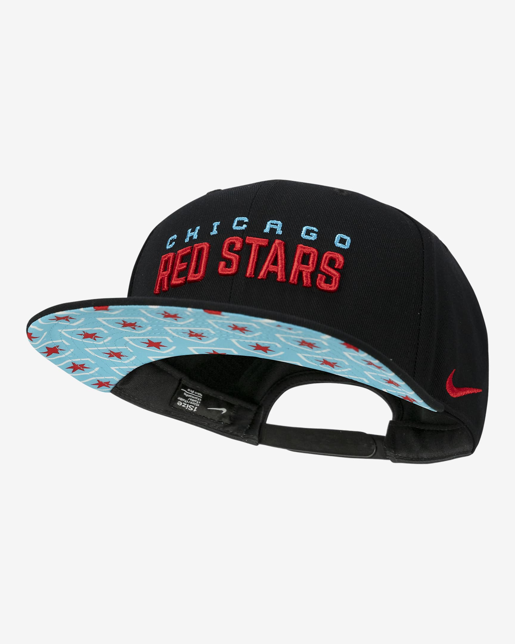 Gorra de fútbol Nike Chicago Red Stars - Negro