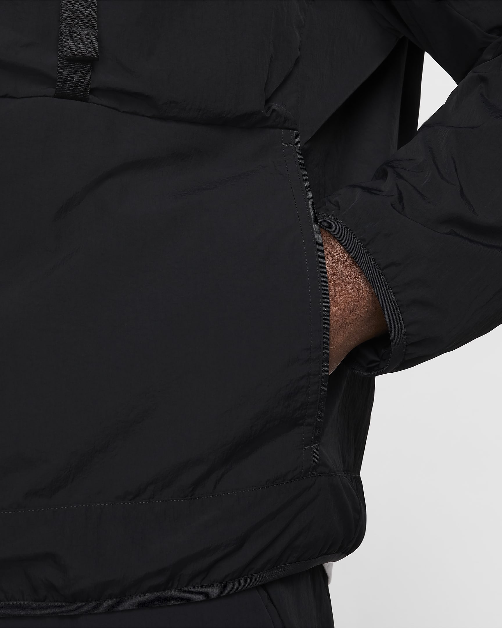 Veste tissée Nike Tech pour homme - Noir/Noir