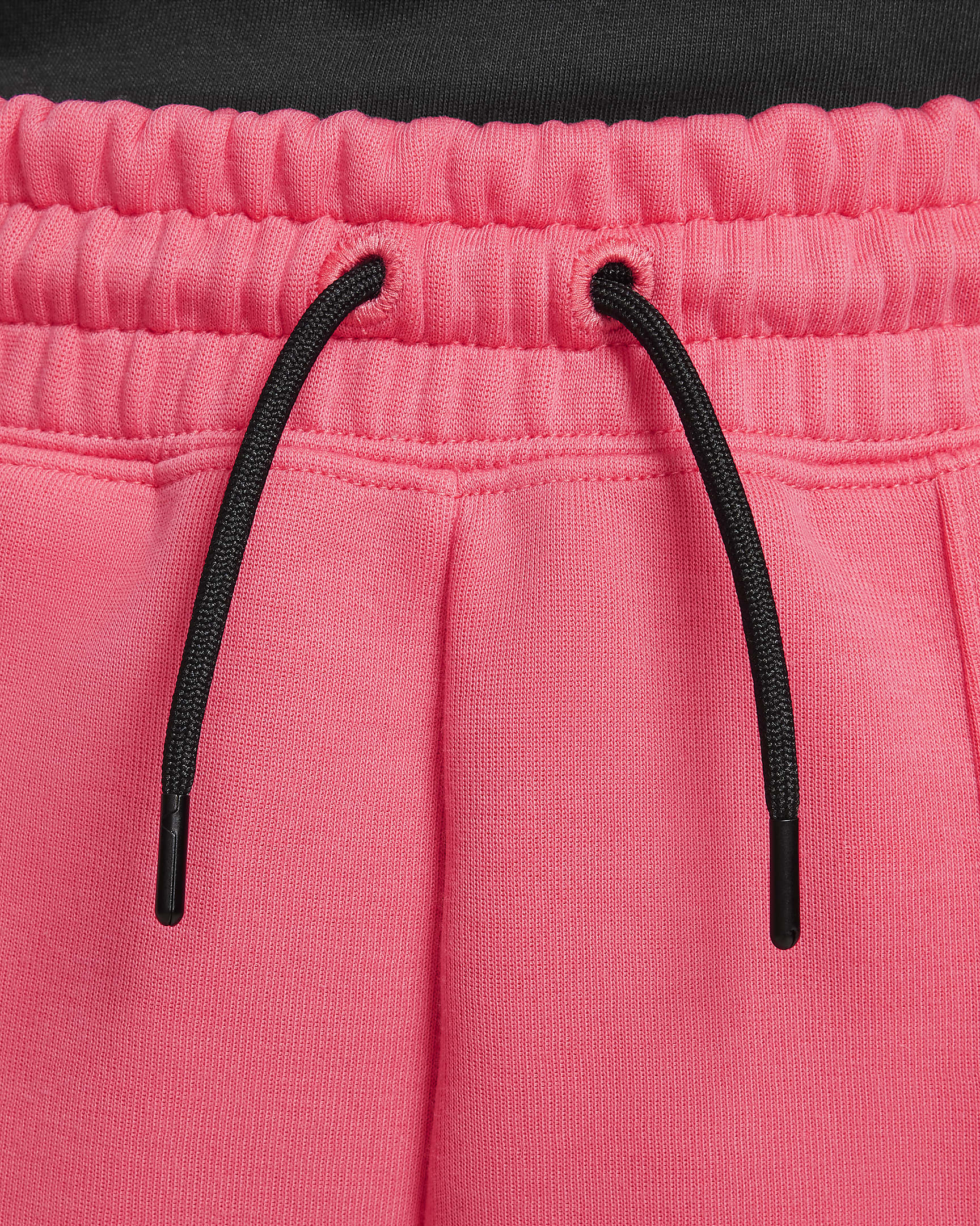 Calças desportivas Nike Sportswear Tech Fleece Júnior (Rapariga) - Rosa Aster/Preto/Preto