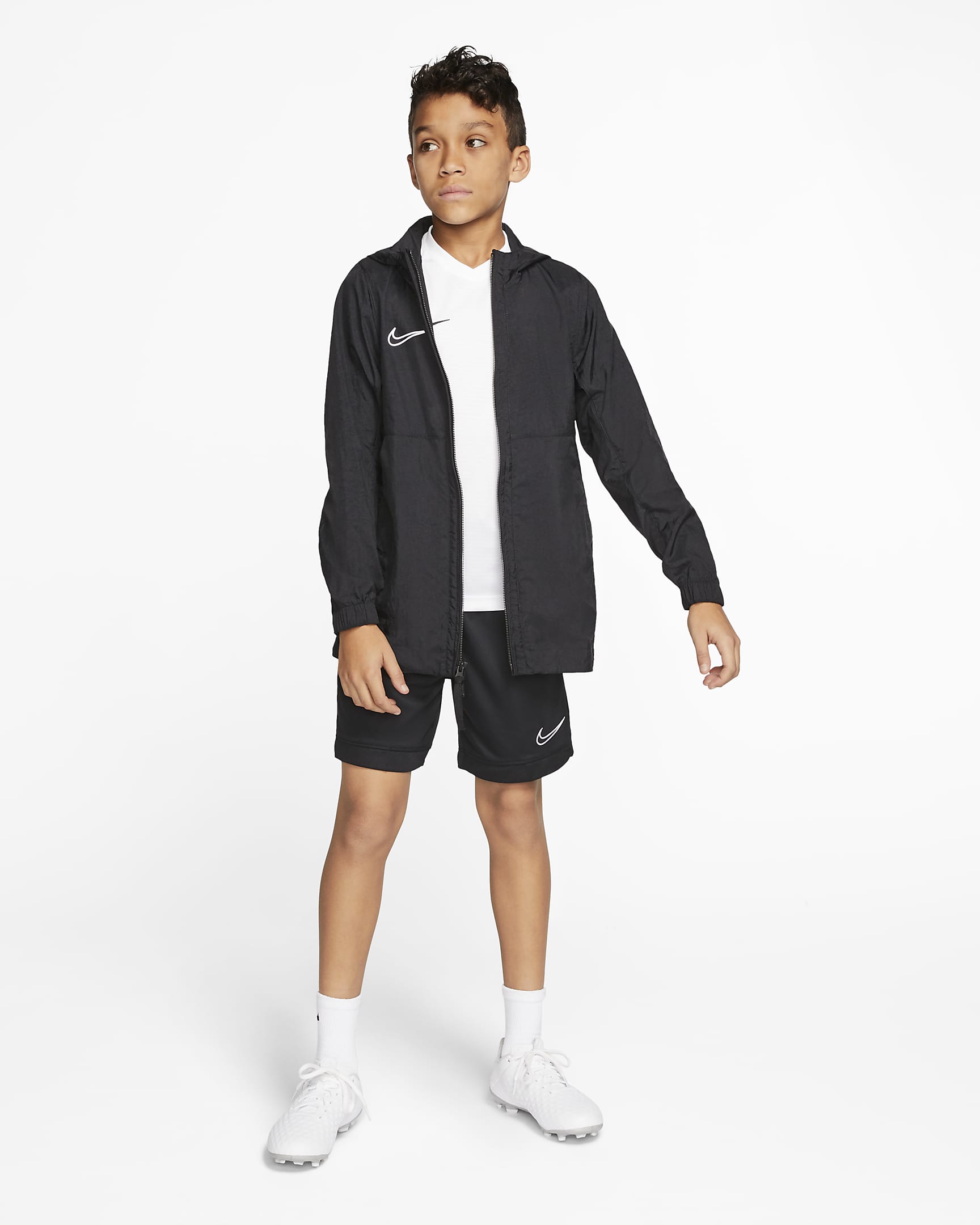 Nike DriFIT Academy Big Kids' Soccer Rain Jacket. Nike JP