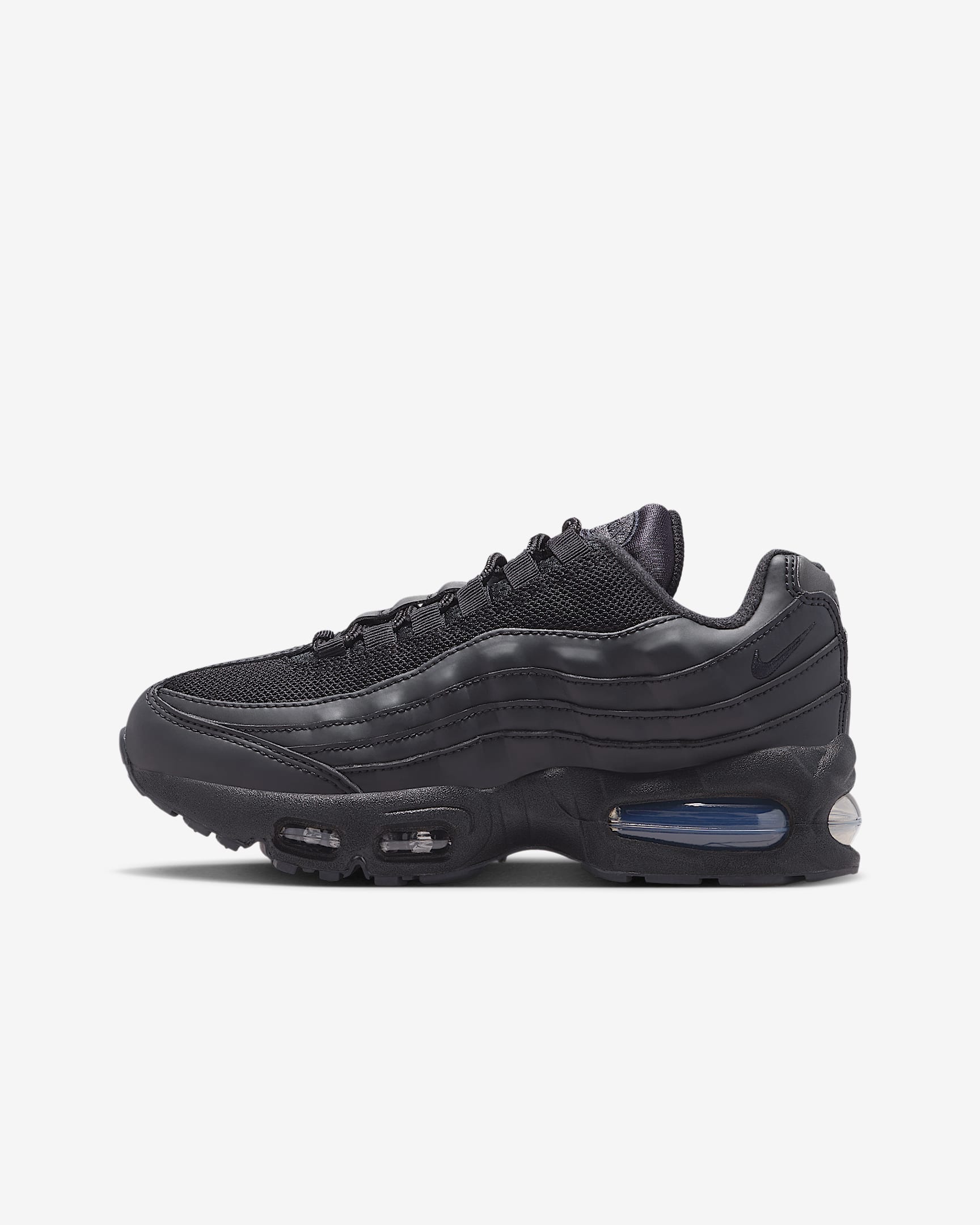 Nike Air Max 95 sko til store barn - Svart/Svart/Anthracite/Svart