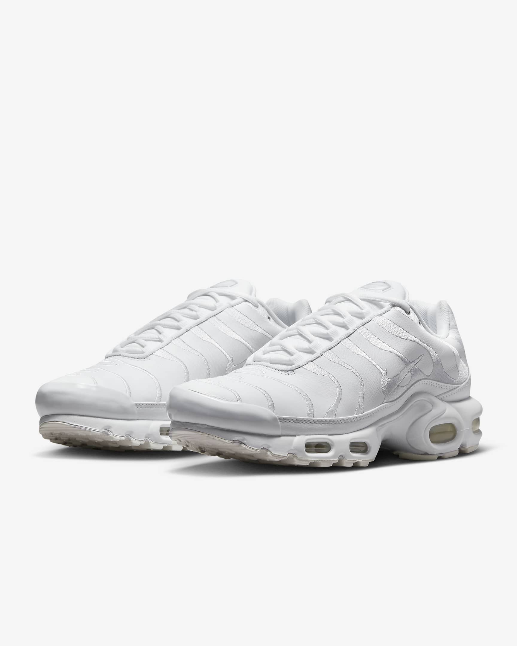 Nike Air Max Plus Men's Shoe - White/White/White