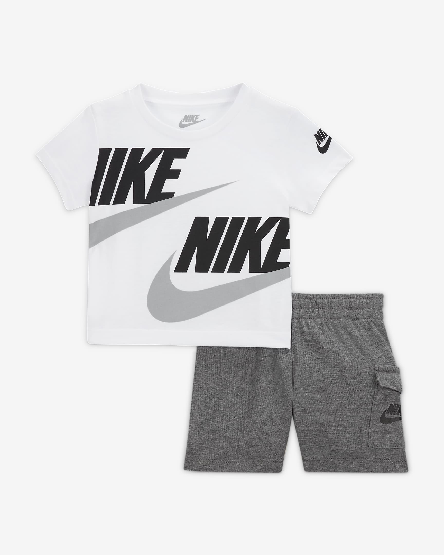 Nike Sportswear Baby (1224M) TShirt and Shorts Set.