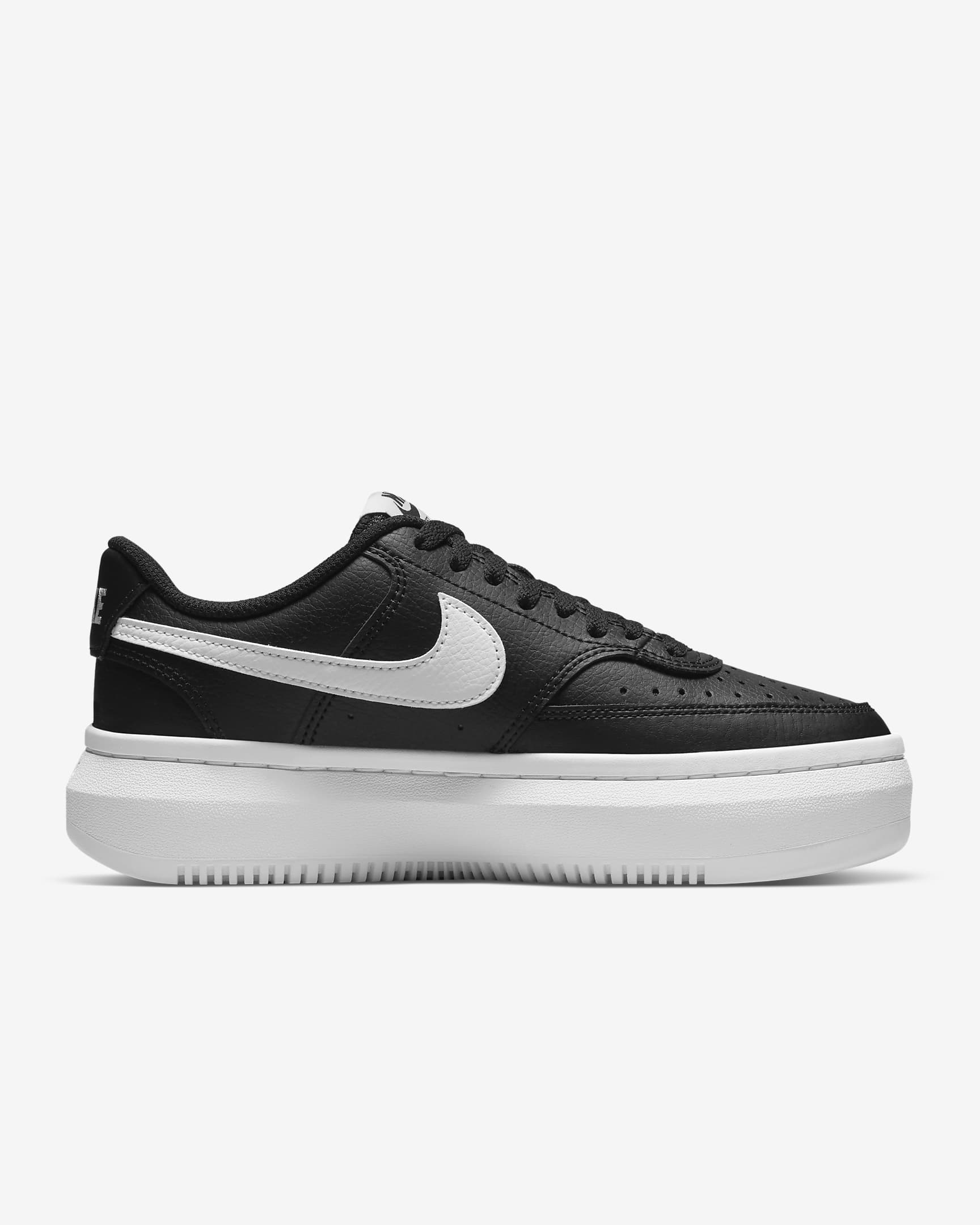 Nike Court Vision Alta Damesschoen - Zwart/Wit