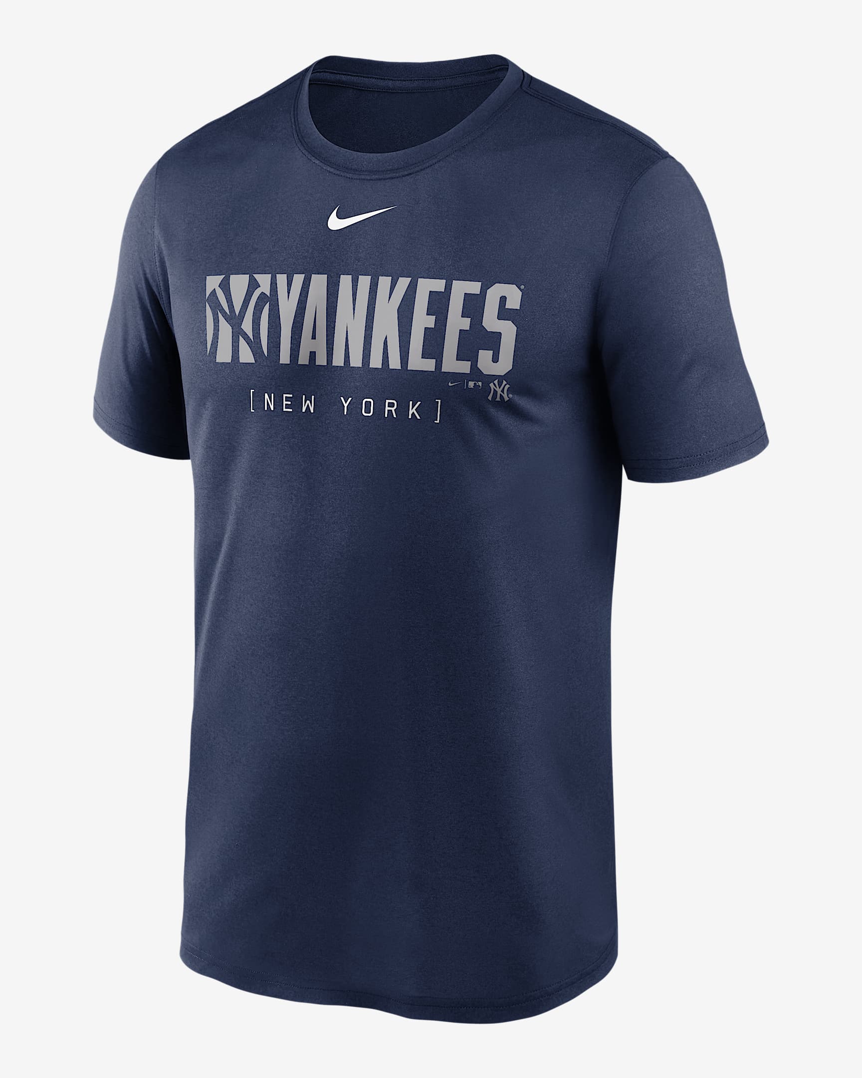New York Yankees Knockout Legend Men's Nike DriFIT MLB TShirt.