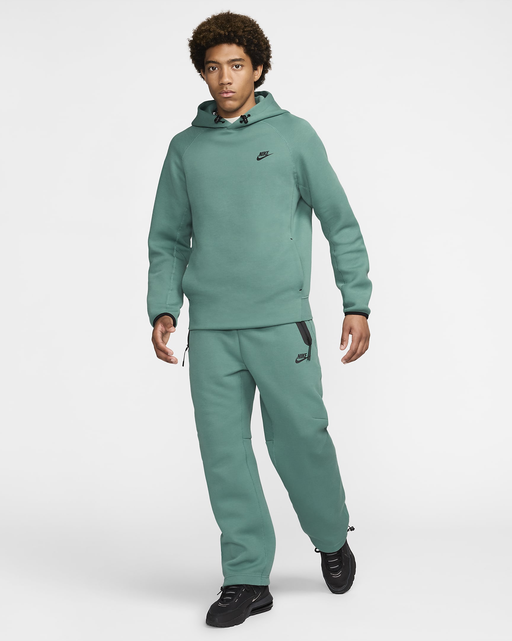 Nike Sportswear Tech Fleece Men's Pullover Hoodie - Bicoastal/Black