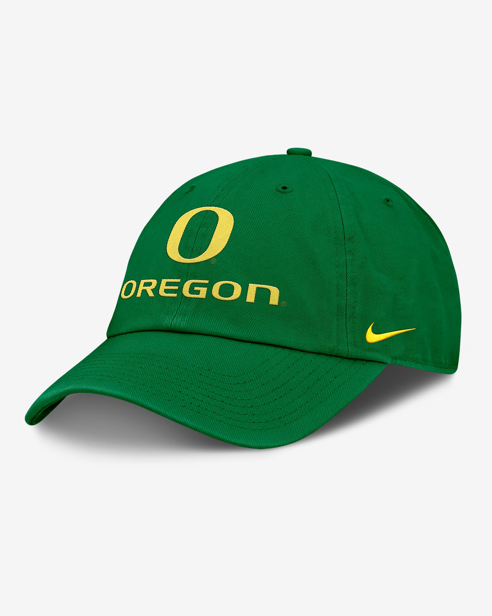 Oregon Sideline Club Gameday Men's Nike College Adjustable Hat - Green