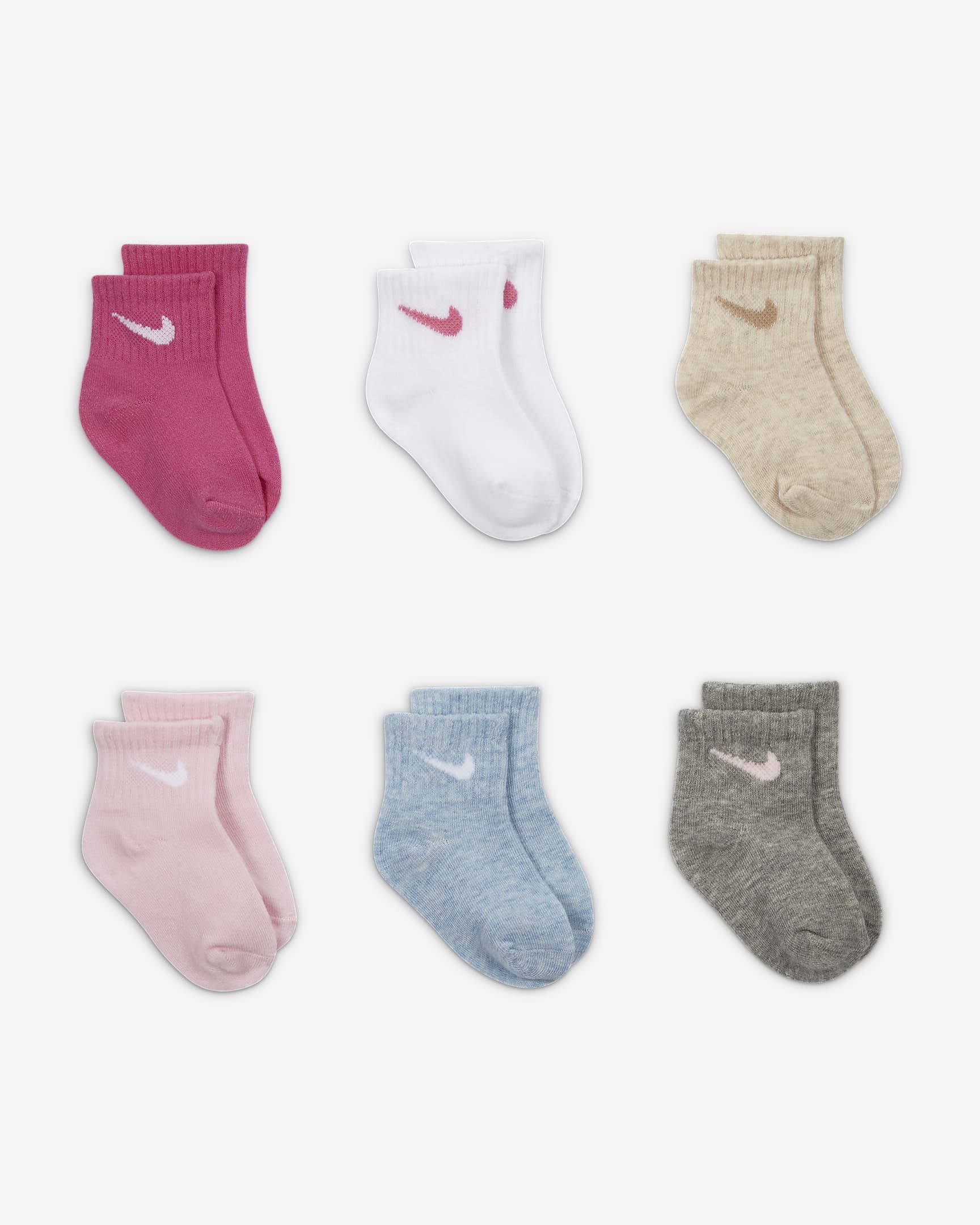Nike Baby Ankle Socks (6 Pairs). Nike.com