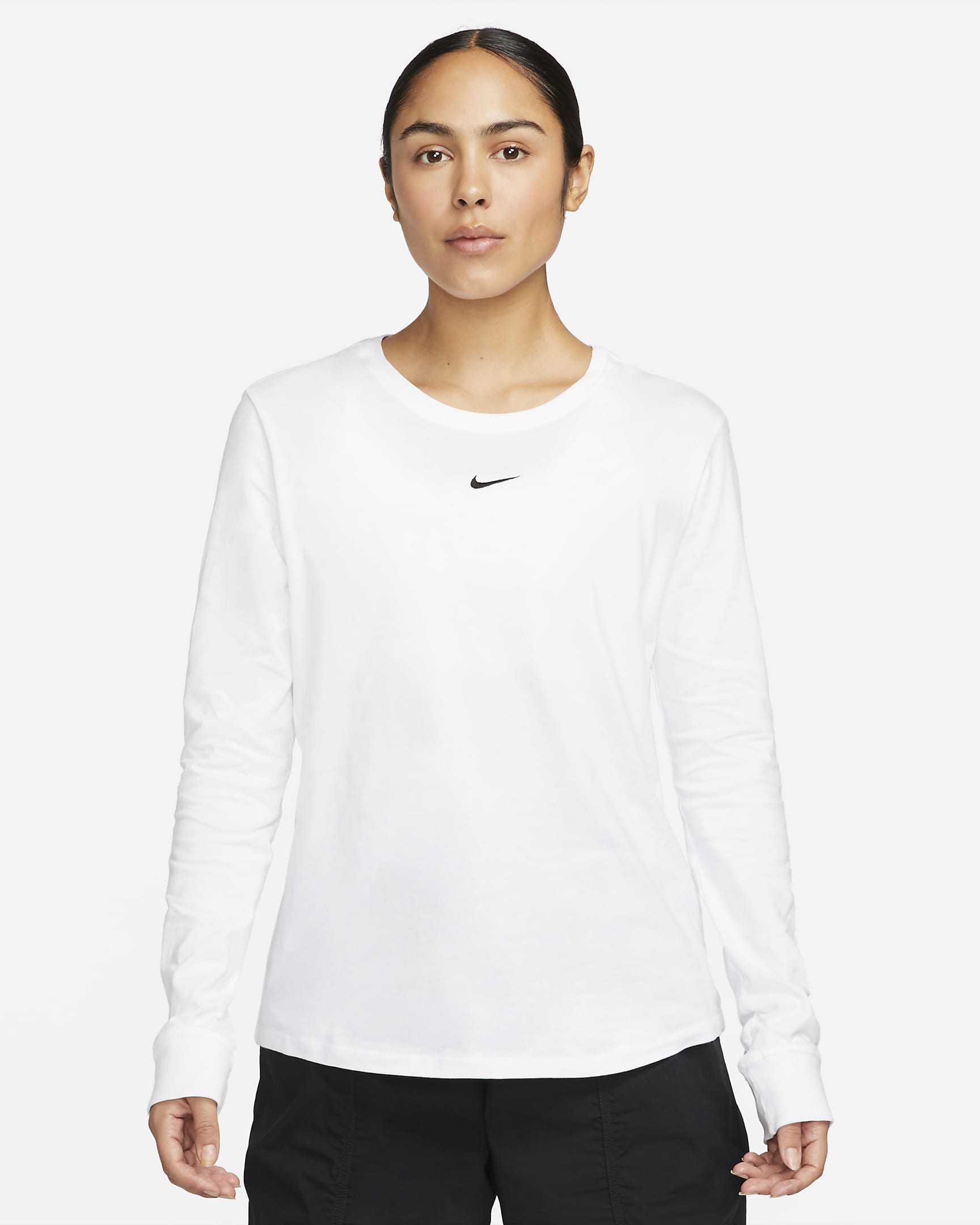 Nike Sportswear Premium Essentials Women's Long-Sleeve T-Shirt. Nike BG
