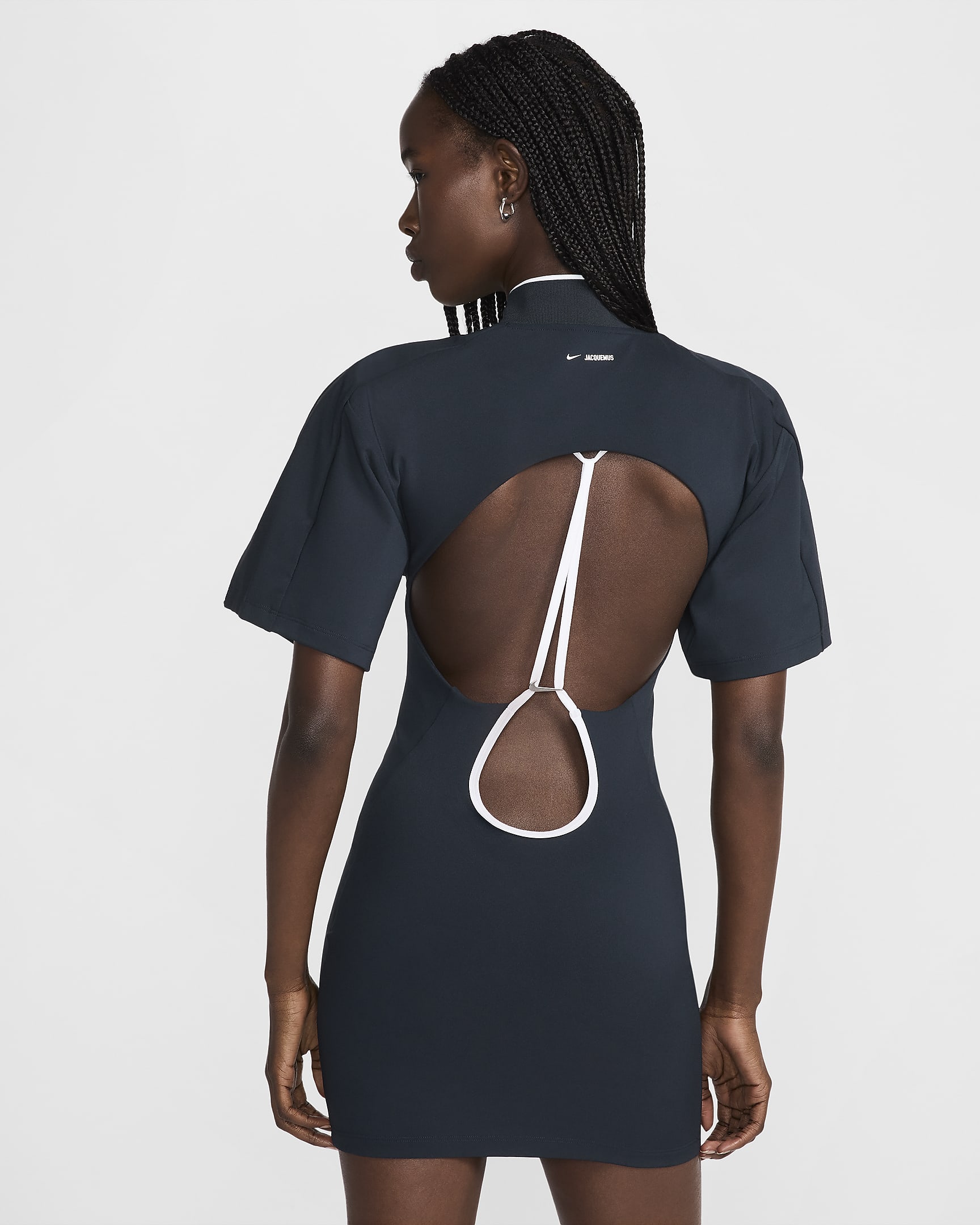 Nike x Jacquemus női ruha - Dark Obsidian/Fehér