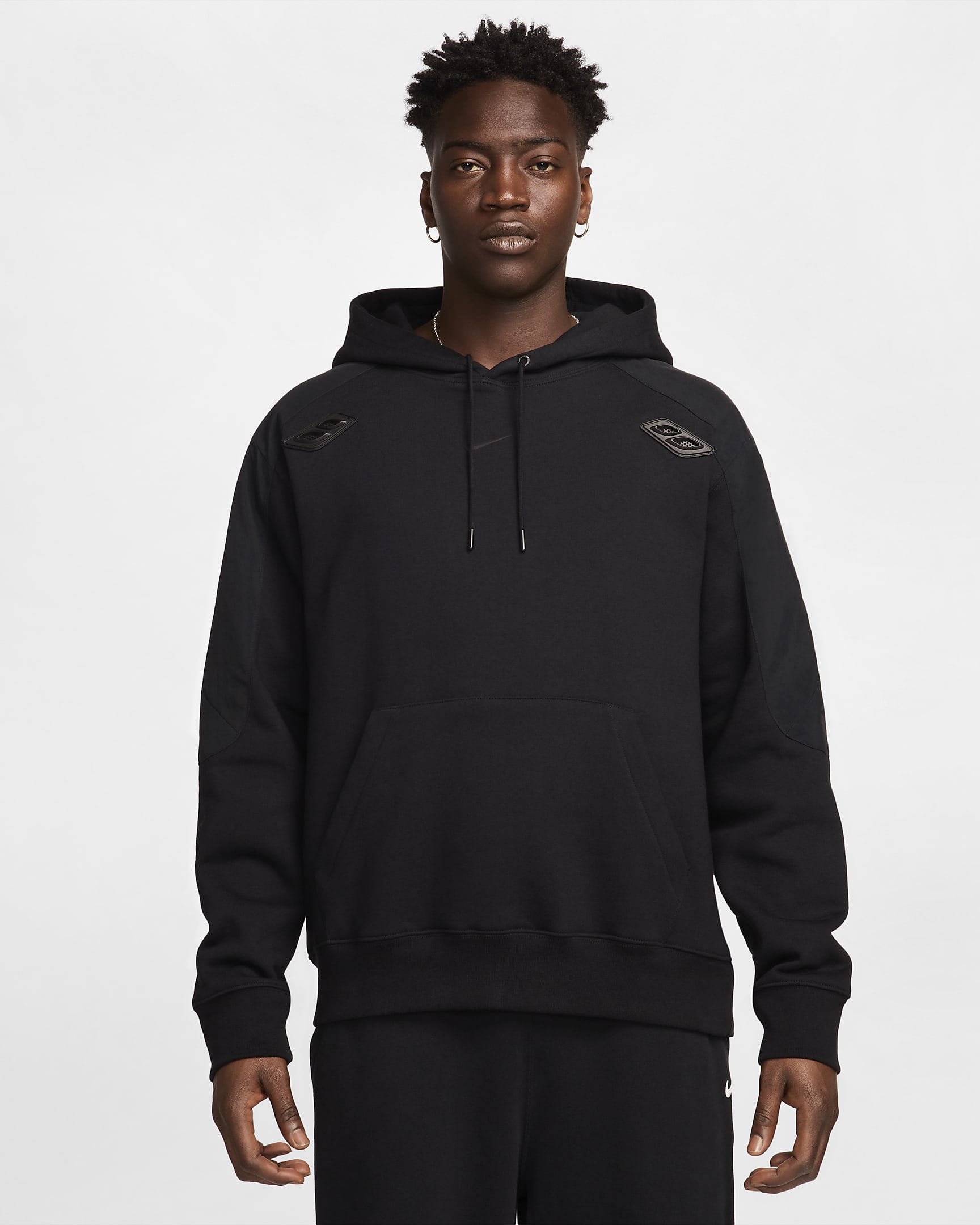 Hoodie de lã cardada NOCTA x L'ART para homem - Preto