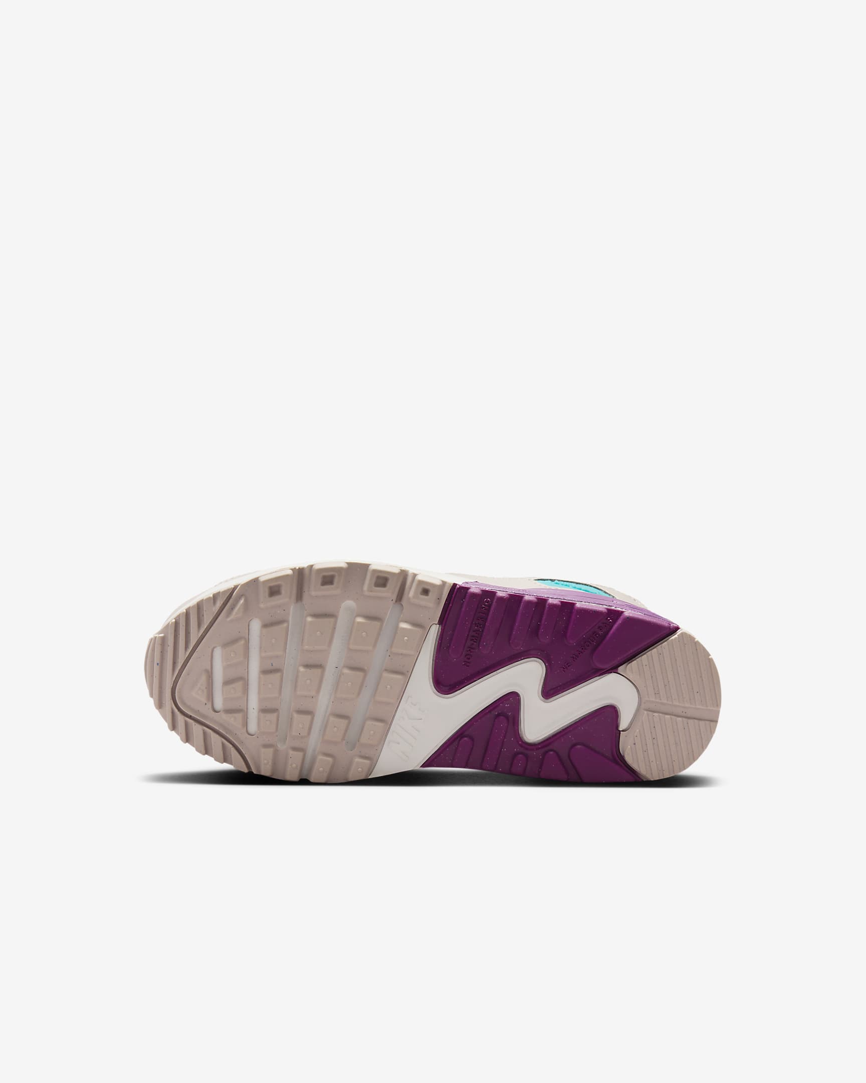 Nike Air Max 90 LTR Zapatillas - Niño/a pequeño/a - Summit White/Platinum Violet/Aquamarine/Viotech