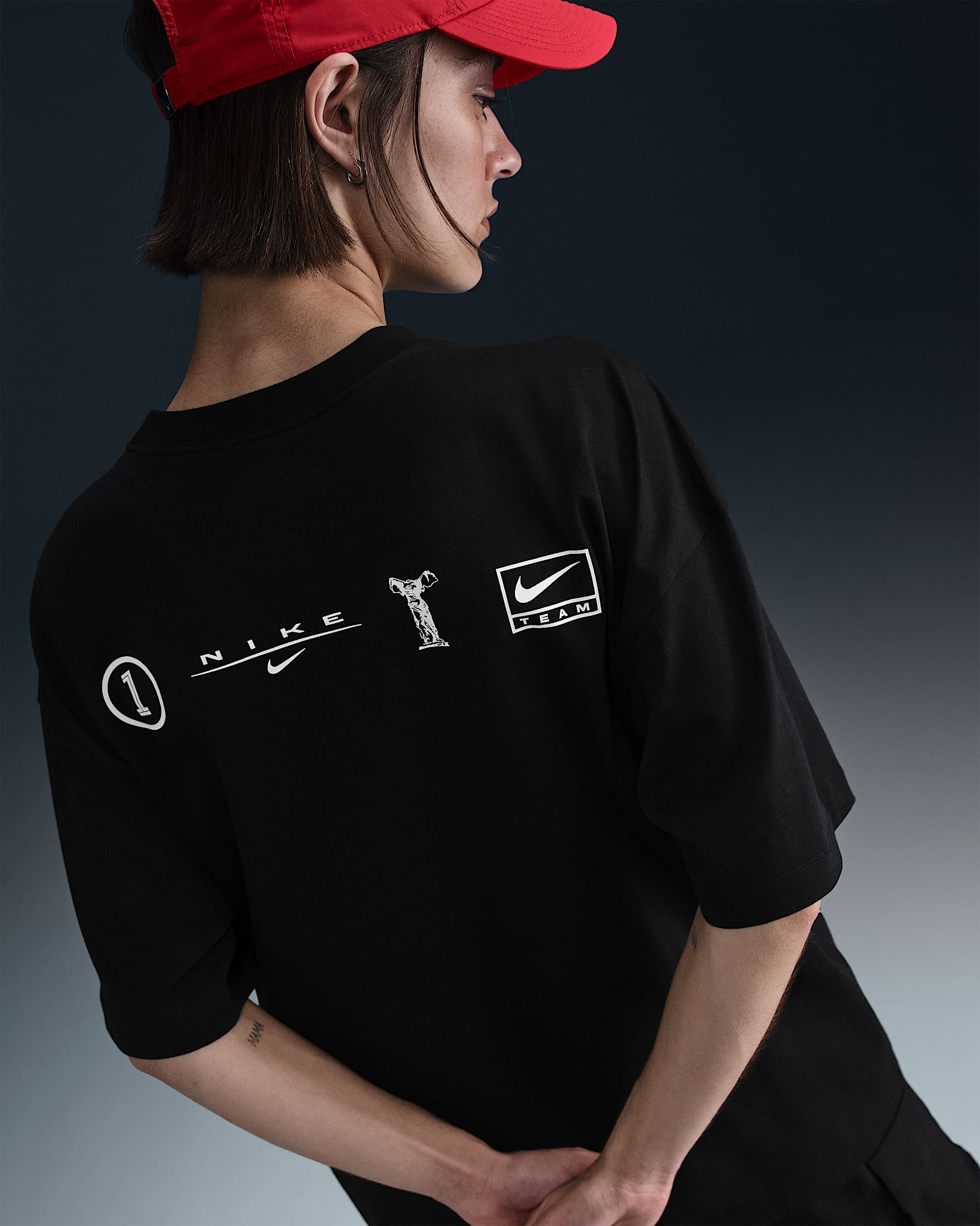 oversized nike shirt womens