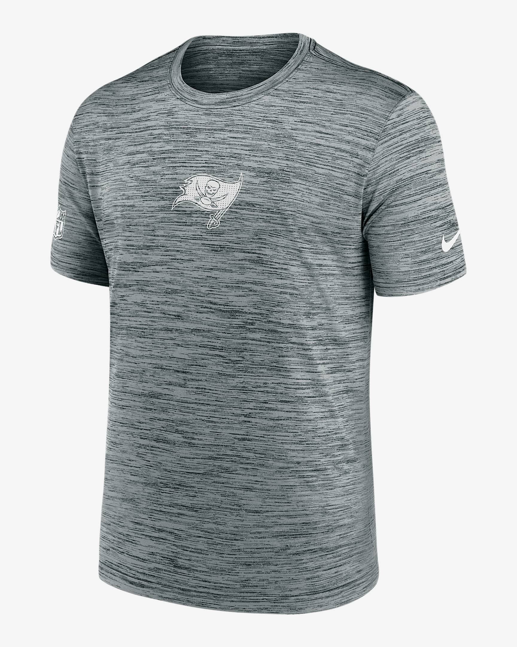 Tampa Bay Buccaneers Sideline Team Issue Velocity Men's Nike Dri-FIT NFL T-Shirt - Grey