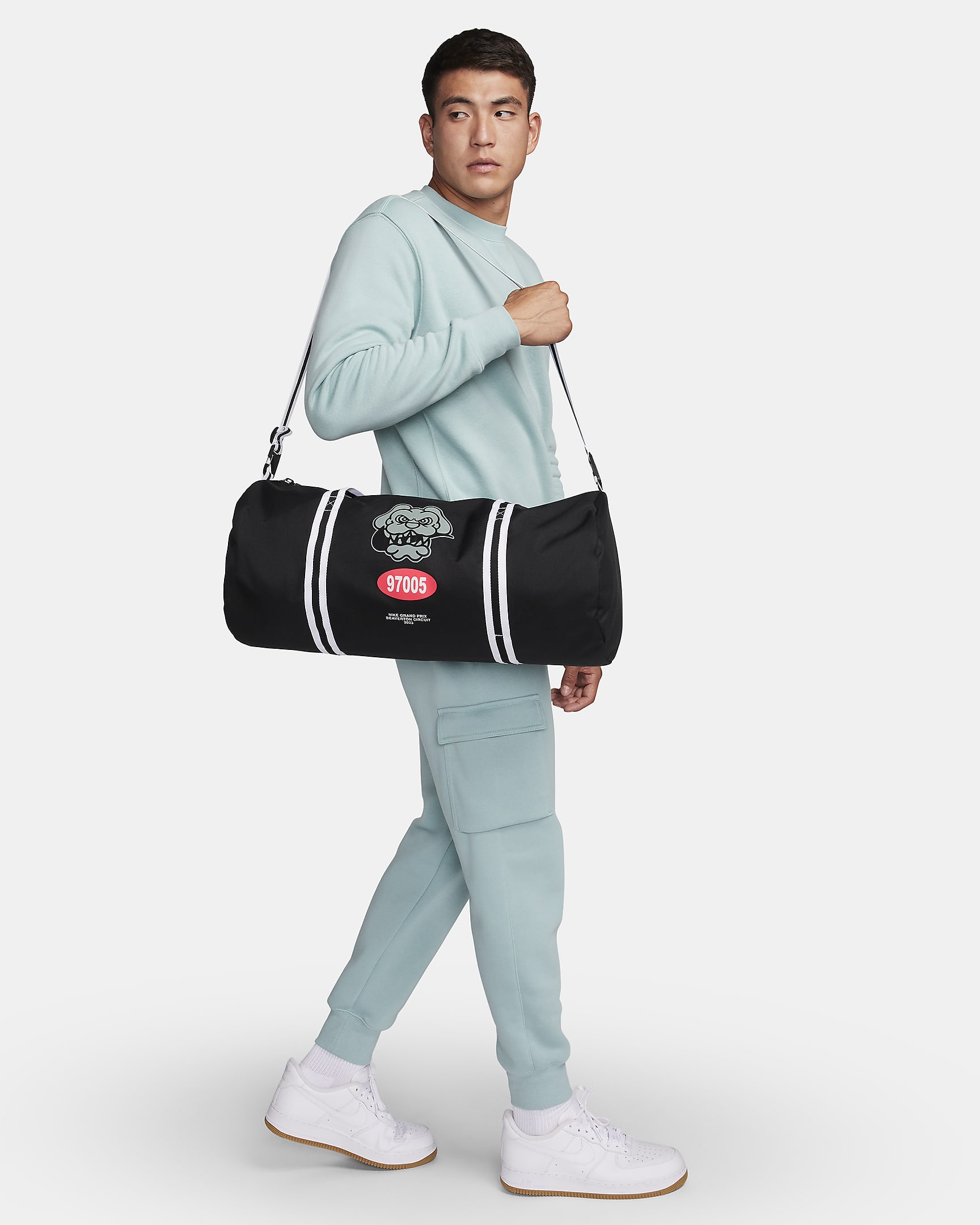 kohls nike duffel bag