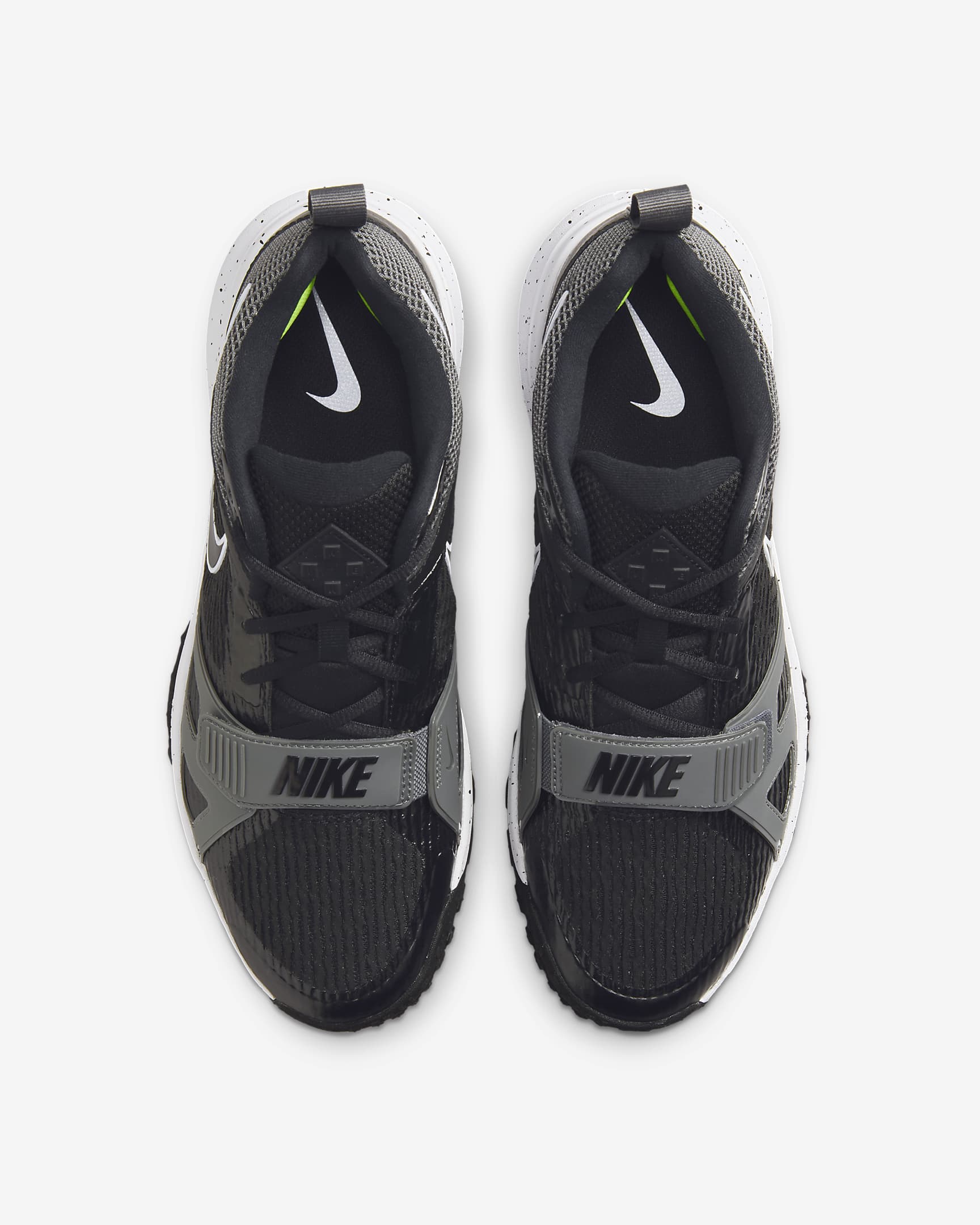 Tenis de béisbol para hombre Nike Air Zoom Diamond Elite Turf - Negro/Gris hierro/Volt/Blanco