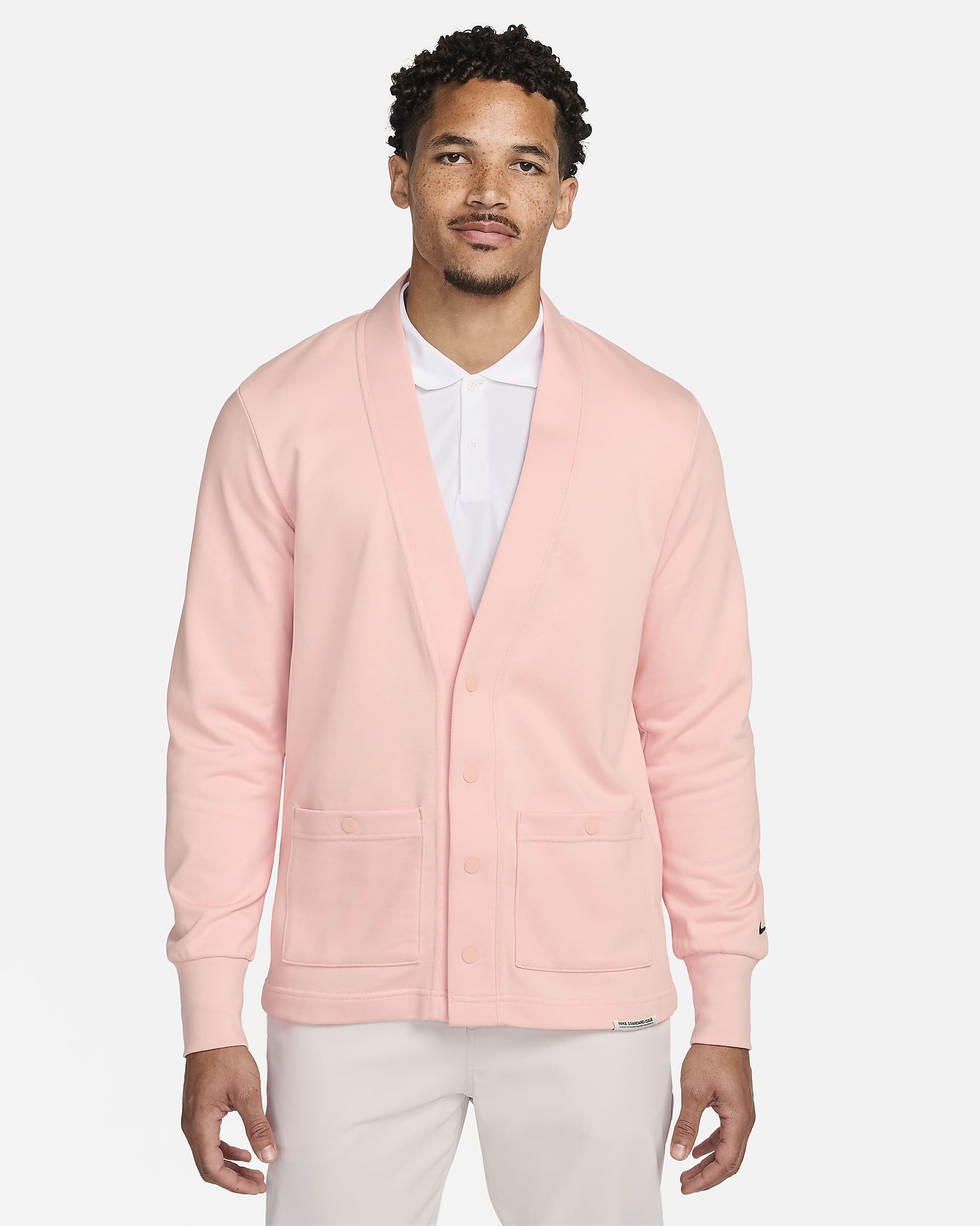 Nike DriFIT Standard Issue Men's Golf Cardigan.