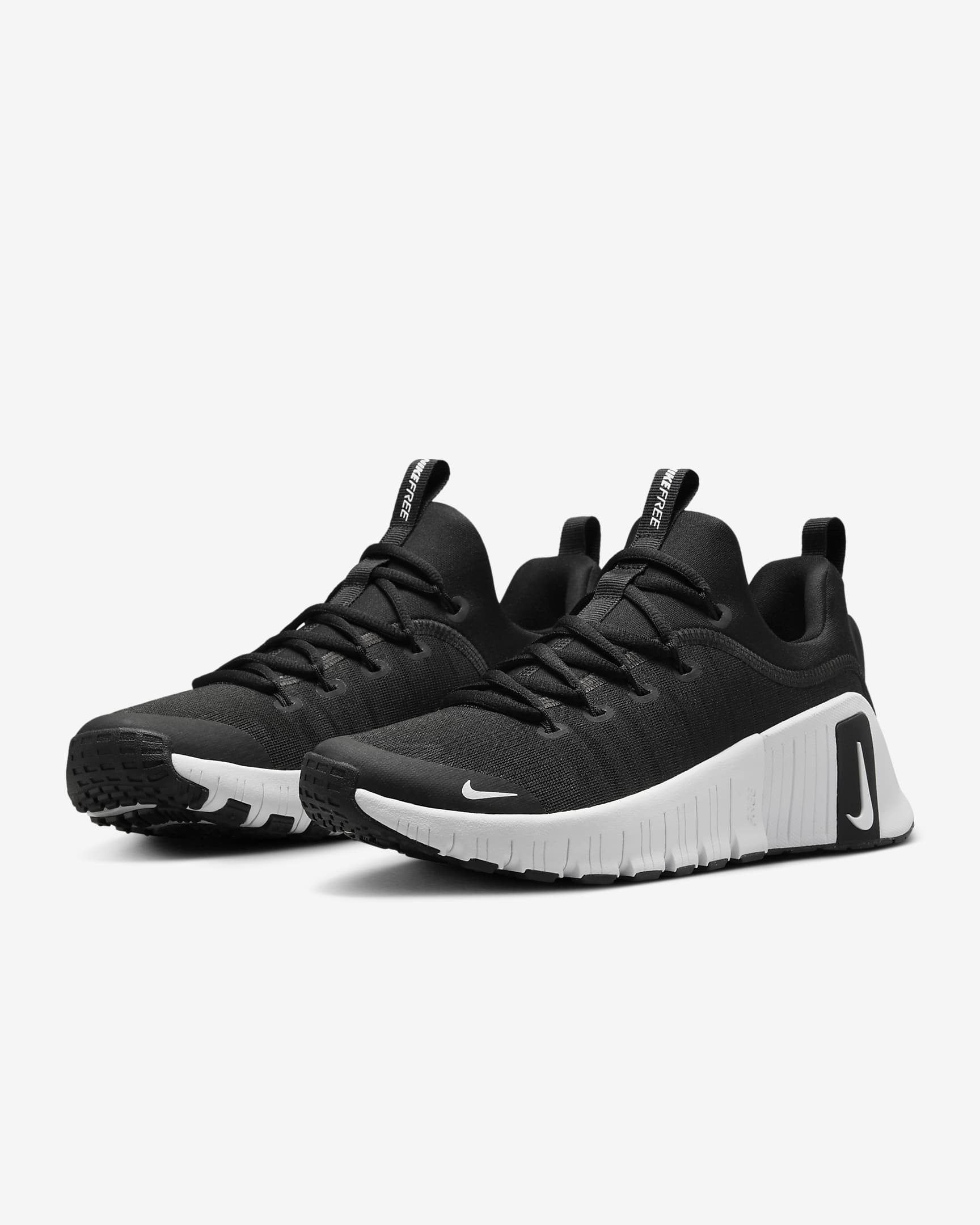 Sapatilhas de treino Nike Free Metcon 6 para mulher - Preto/Branco