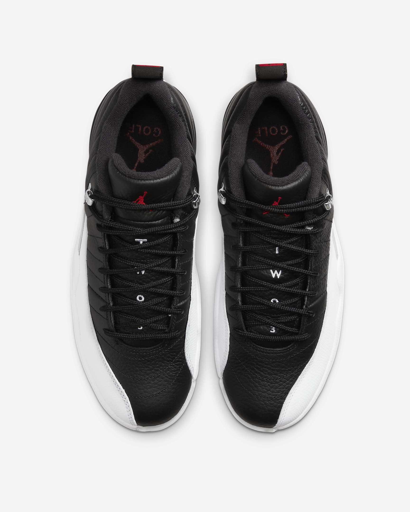 Air Jordan 12 Low Golf Shoes.