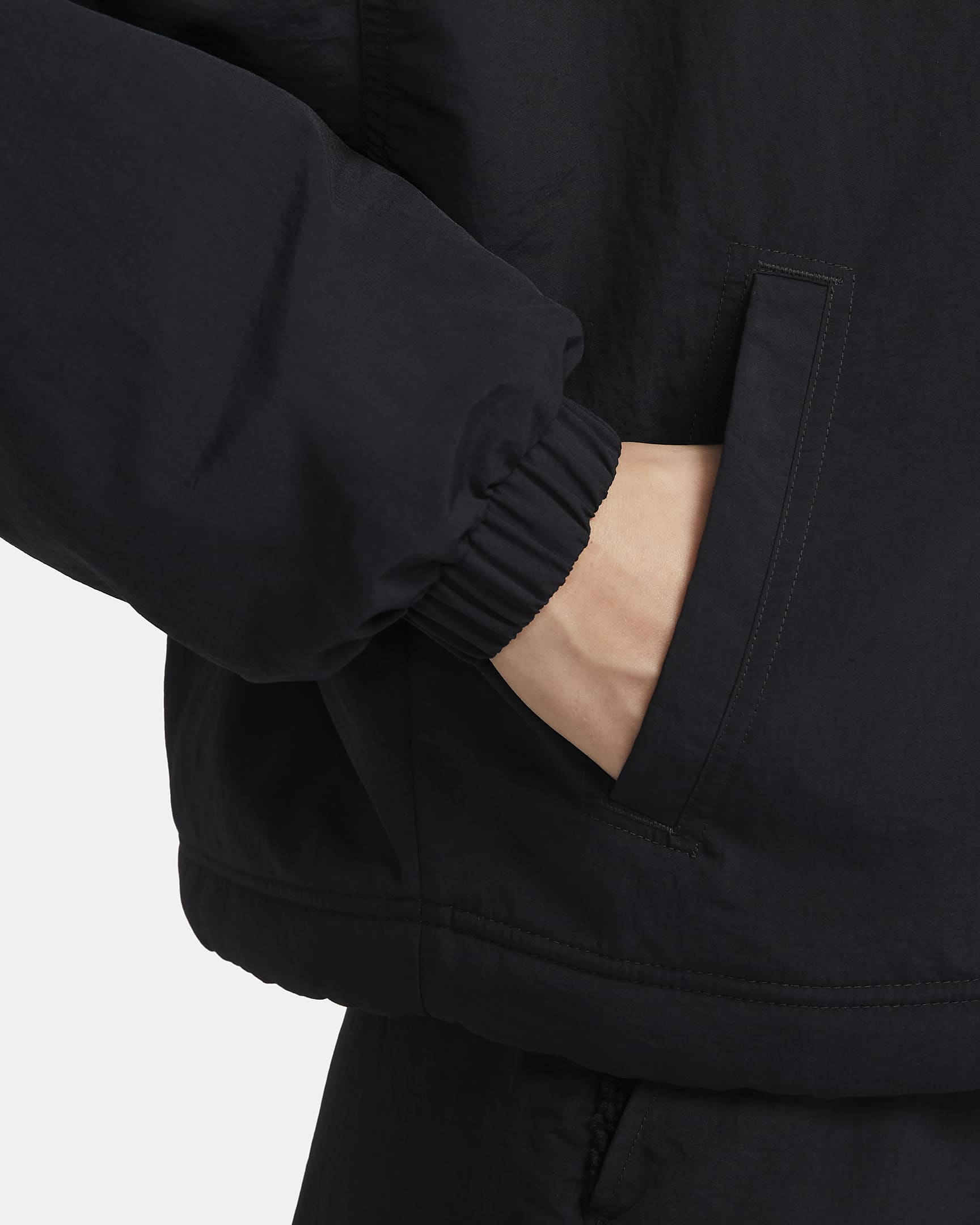 Nike Sportswear Essential Women's Woven Fleece-Lined Jacket. Nike UK