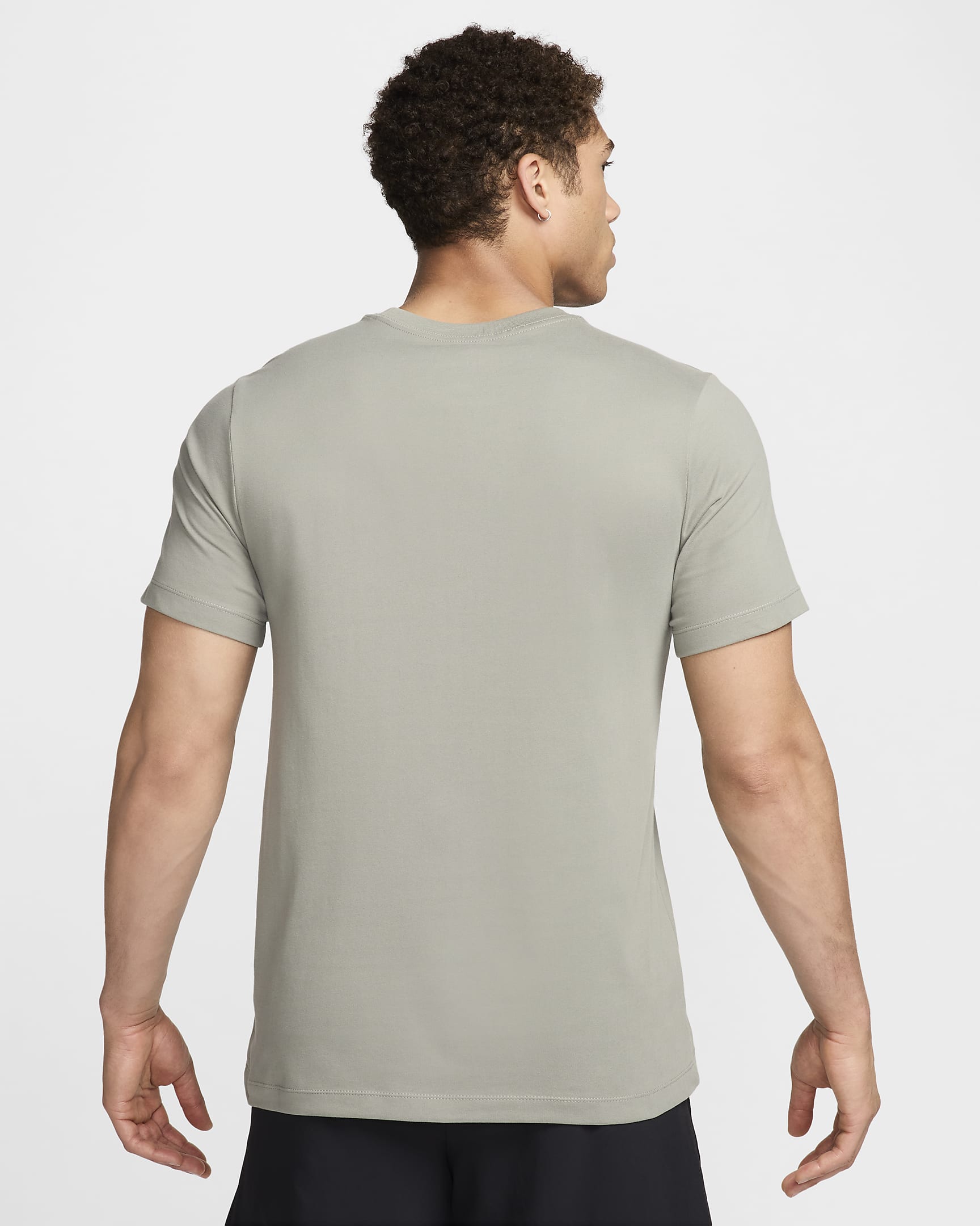 Nike Dri-FIT Men's Fitness T-Shirt - Dark Stucco