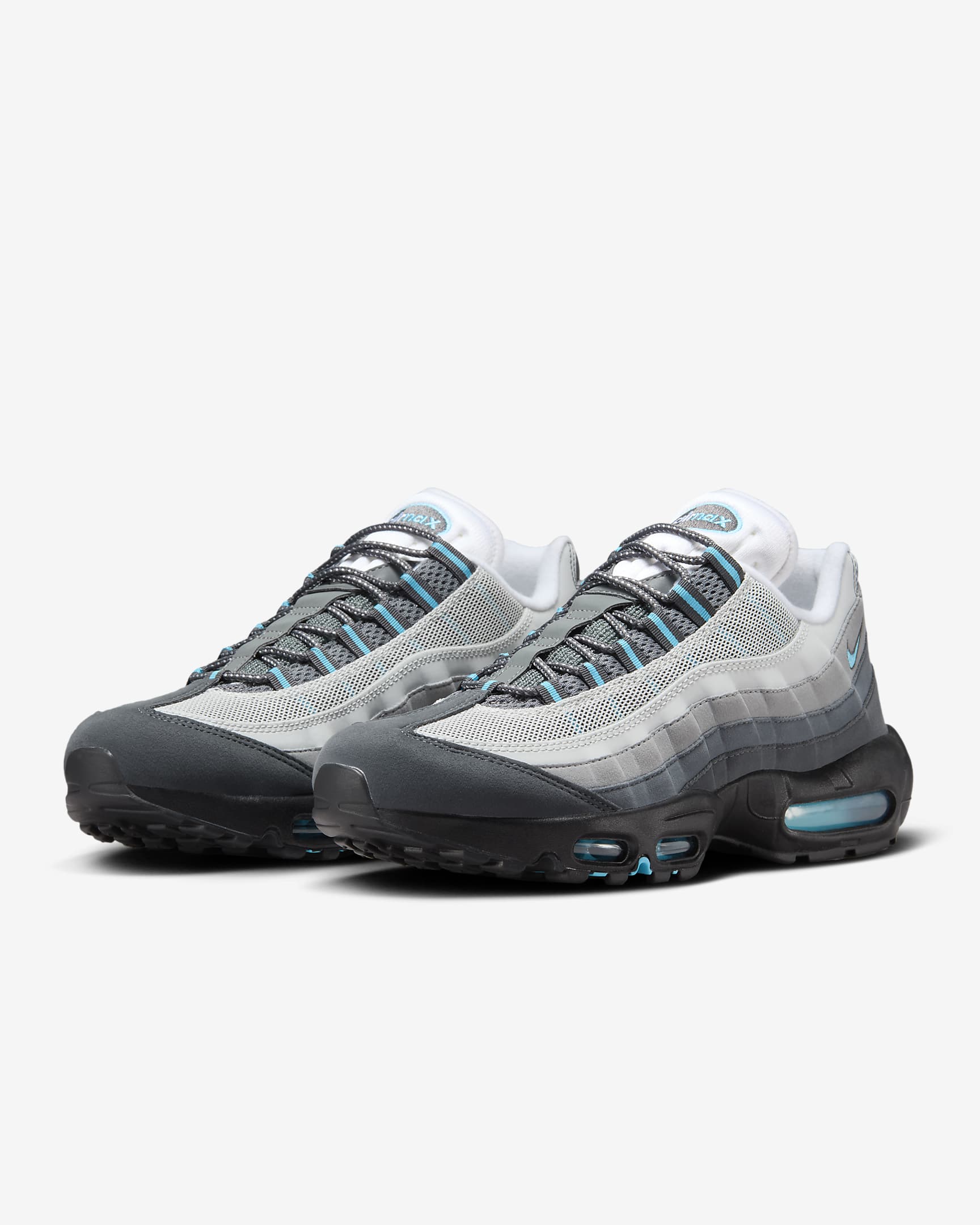 Boty Nike Air Max 95 - Iron Grey/Smoke Grey/Light Smoke Grey/Baltic Blue