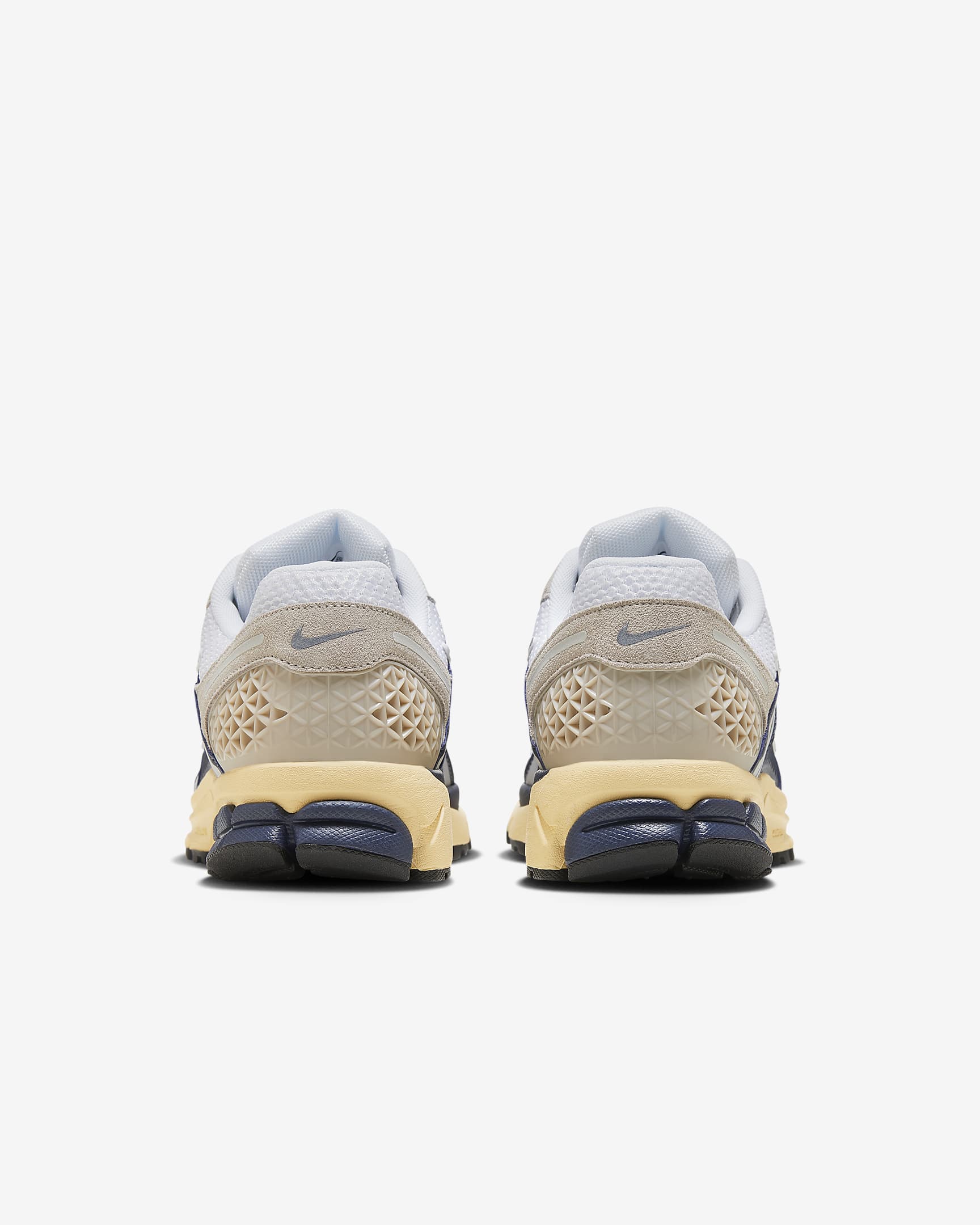 รองเท้าผู้ชาย Nike Zoom Vomero 5 - ขาว/Cream II/Metallic Platinum/Thunder Blue