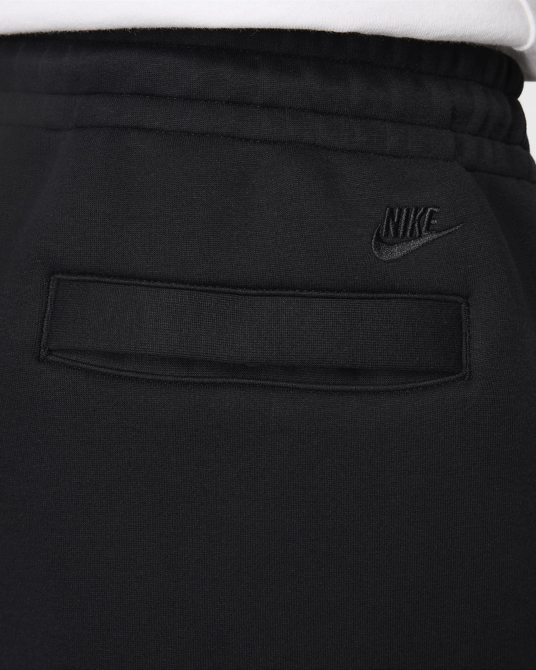 Calções de lã cardada Nike Tech para homem - Preto/Preto