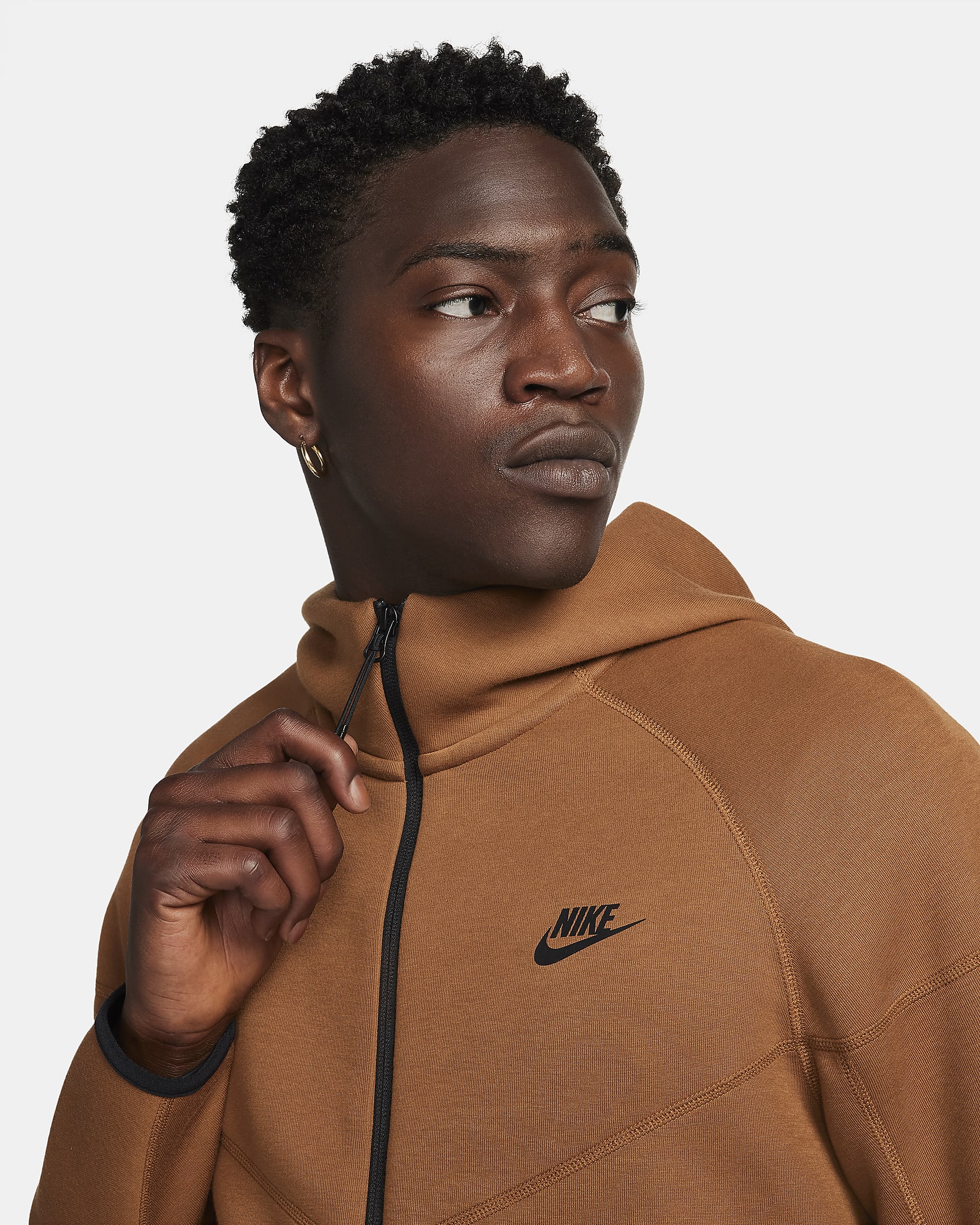 Nike Sportswear Tech Fleece Windrunner Men's Full-Zip Hoodie. Nike PT